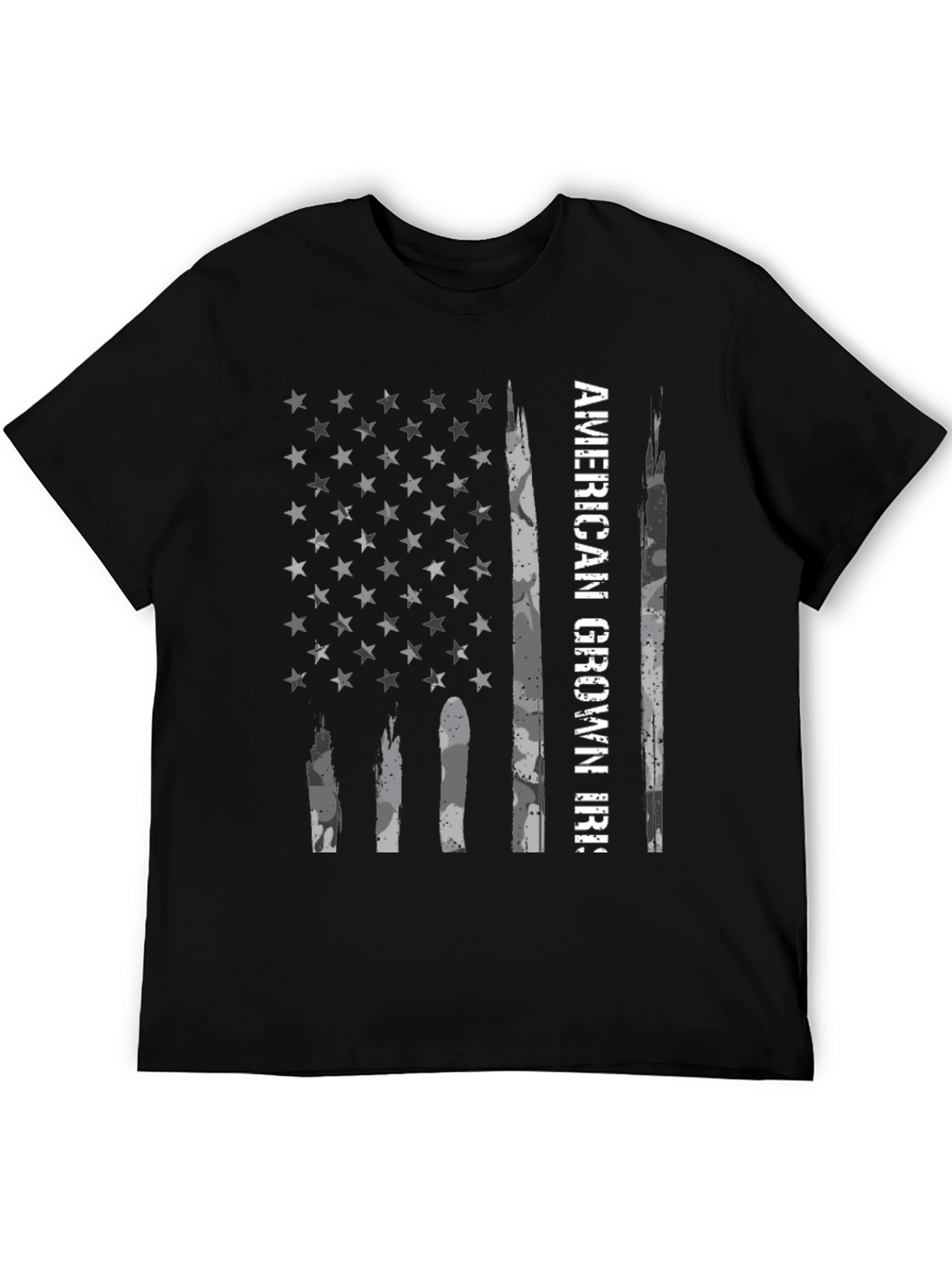 American Grown IRS Flag Graphic Tee