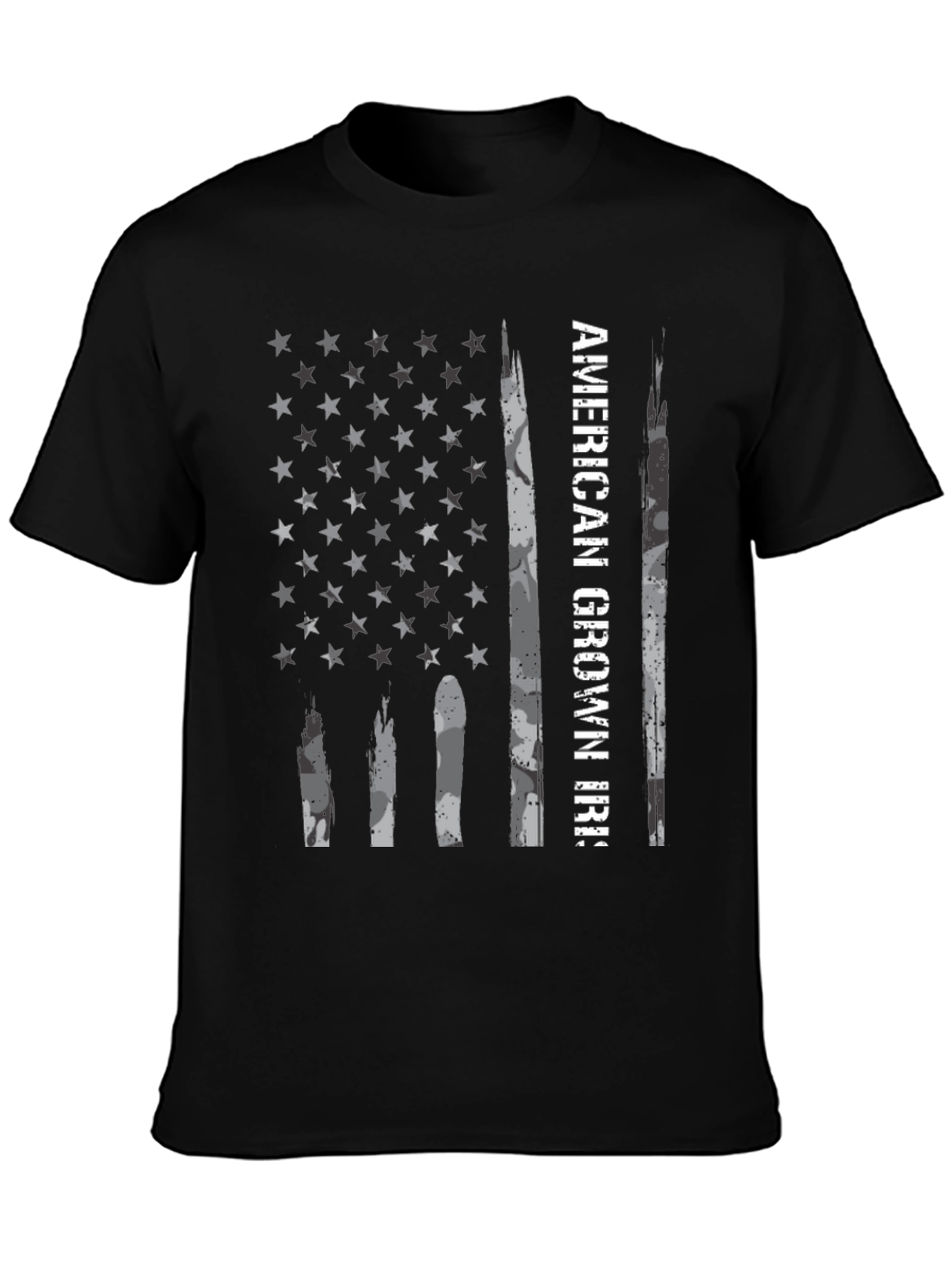 American Grown IRS Flag Graphic Tee
