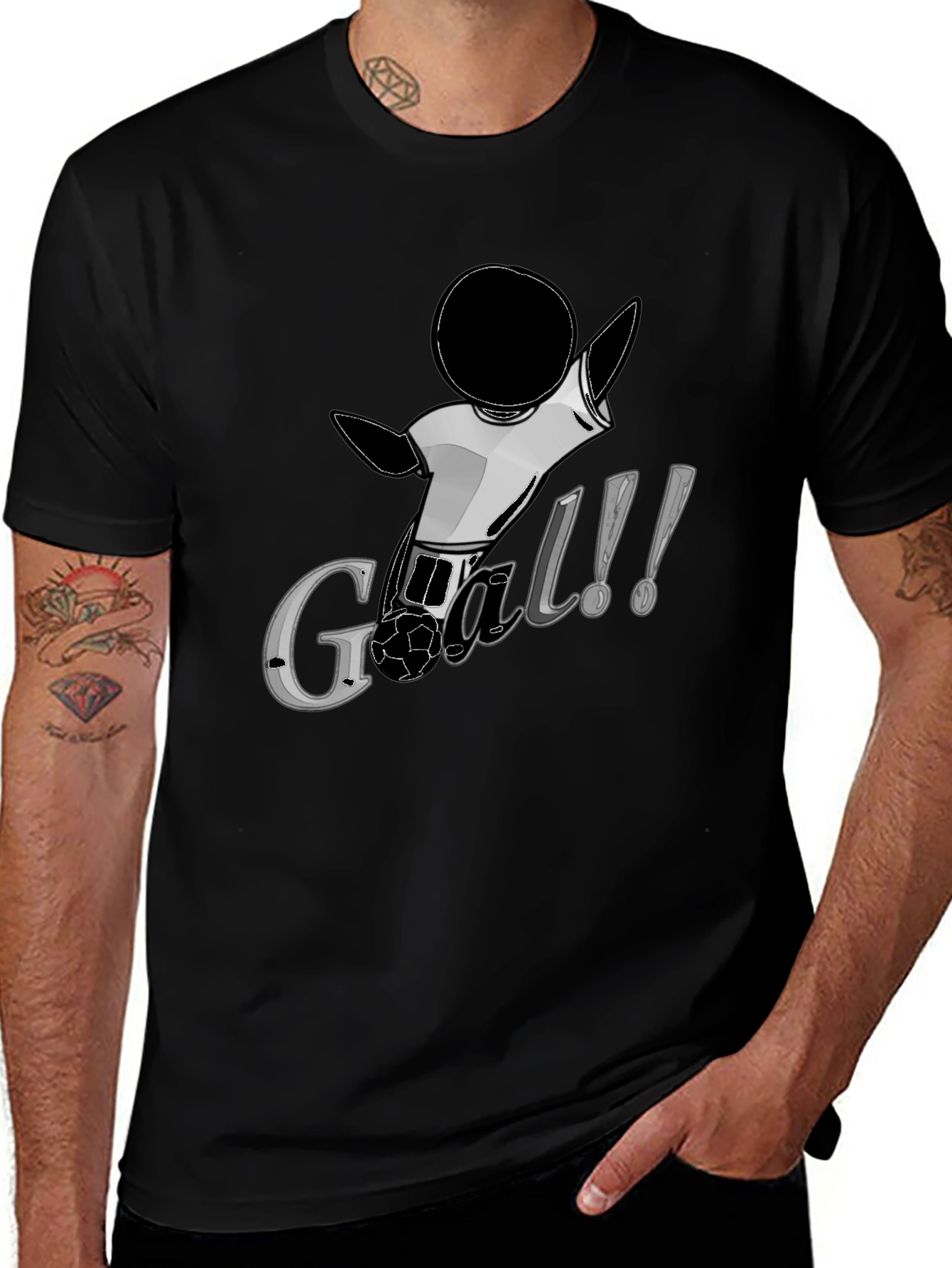 Goal! Graphic T-Shirt - Sporty Design