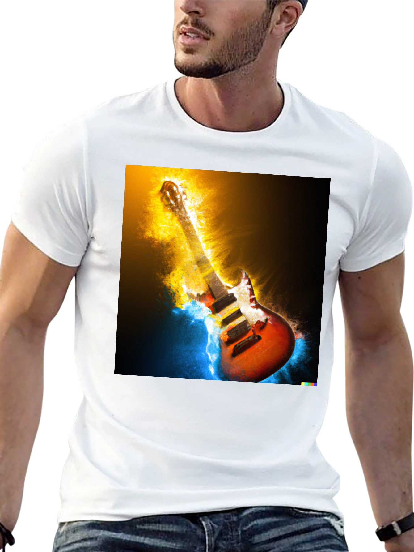 Electric Guitar T-Shirt - Rock Music Graphic Tee