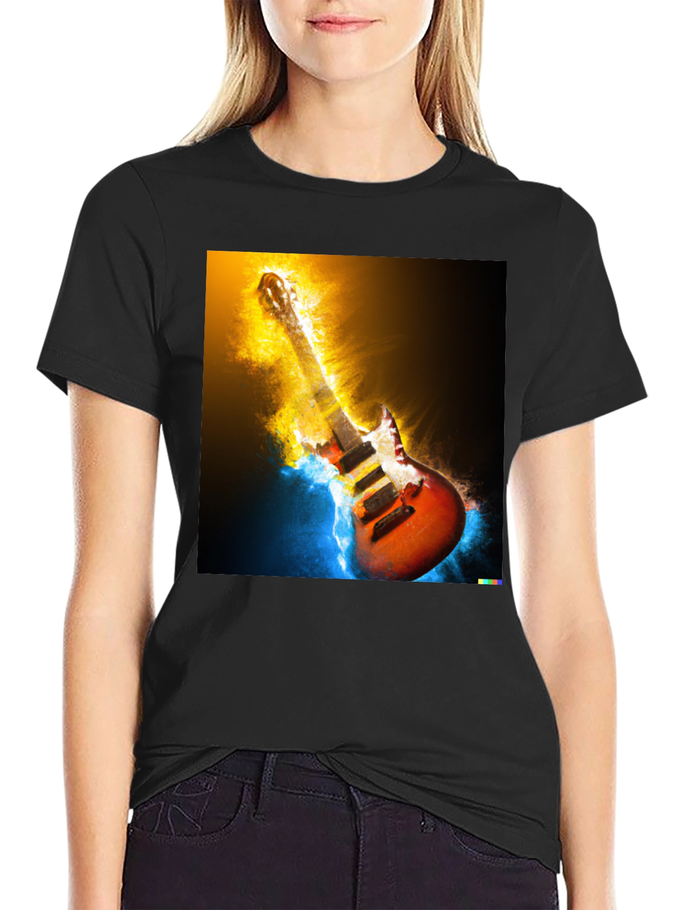 Electric Guitar T-Shirt - Rock Music Graphic Tee