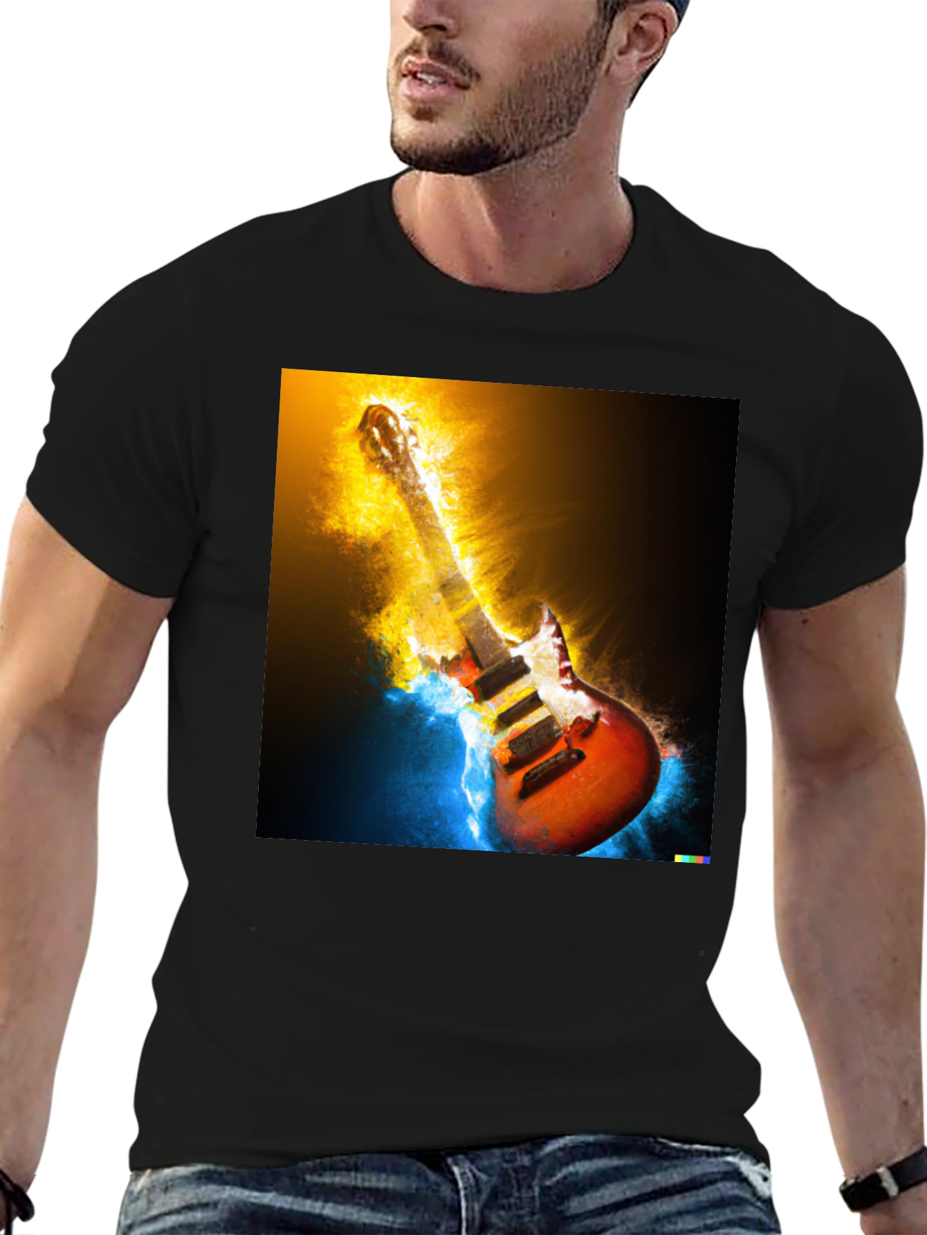 Electric Guitar T-Shirt - Rock Music Graphic Tee