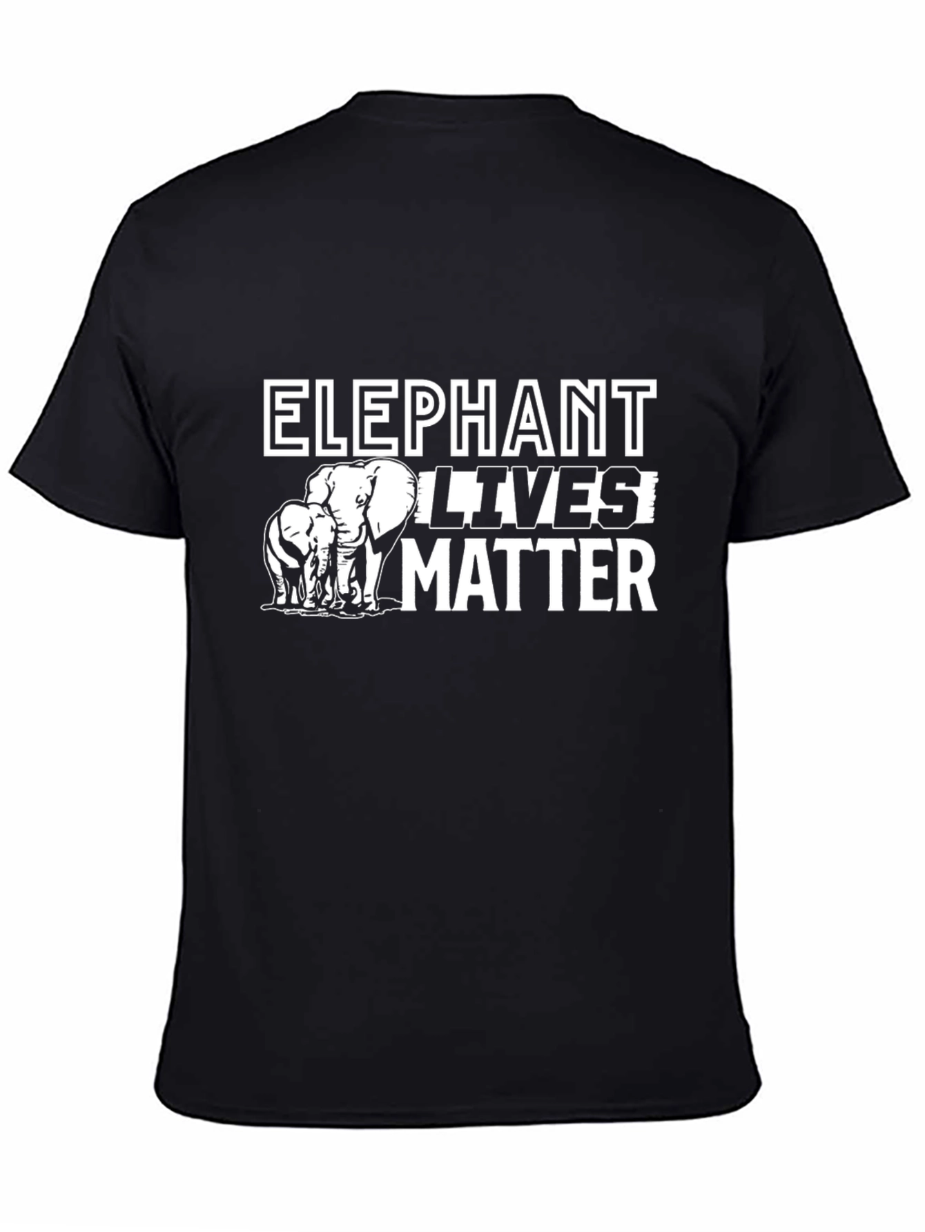 Elephant Lives Matter T-Shirt Animal Lover Tee