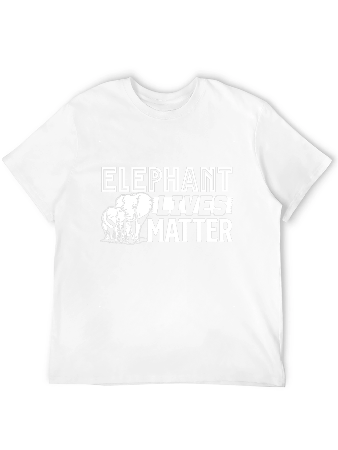 Elephant Lives Matter T-Shirt Animal Lover Tee