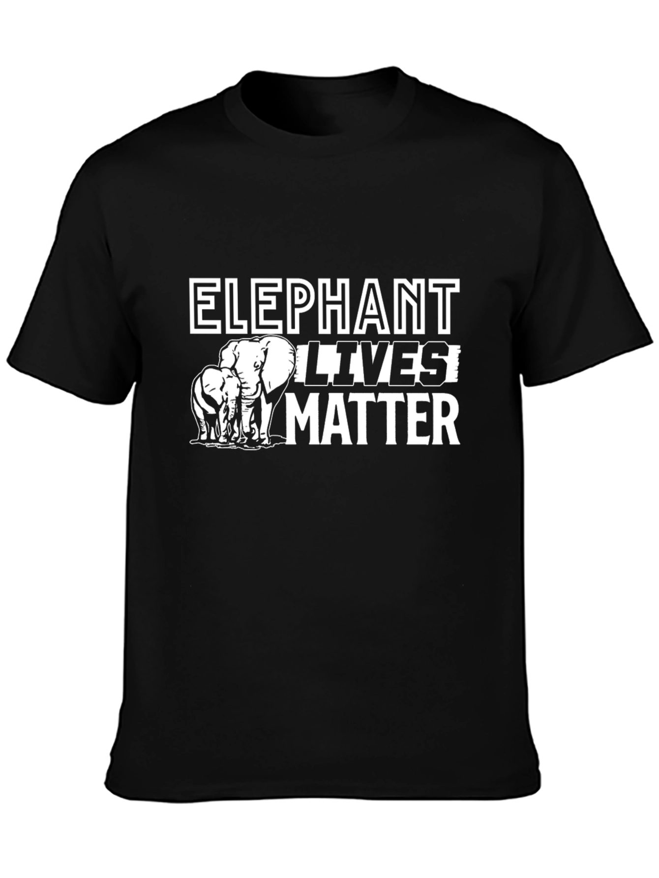 Elephant Lives Matter T-Shirt Animal Lover Tee