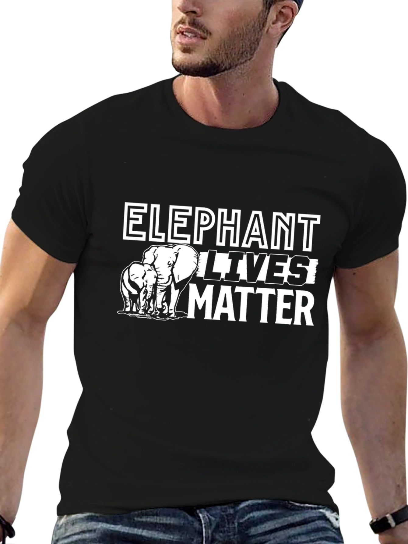 Elephant Lives Matter T-Shirt Animal Lover Tee