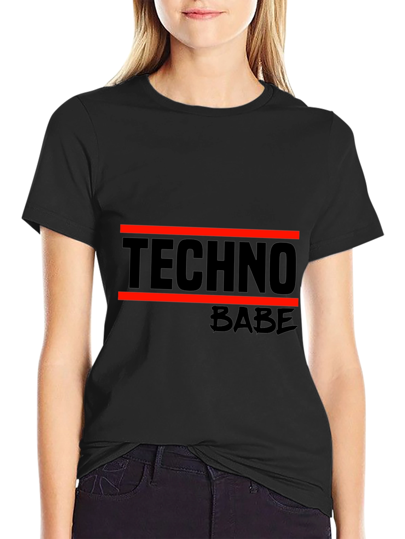 Techno Babe Graphic T-Shirt