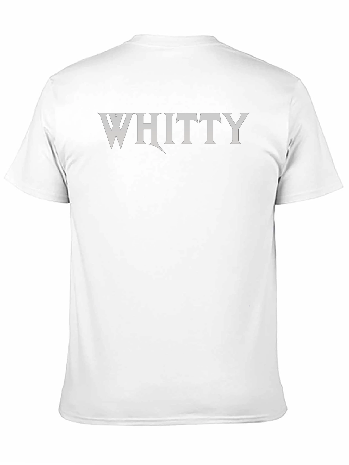 Whitty Logo Tee - Black Cotton Comfort
