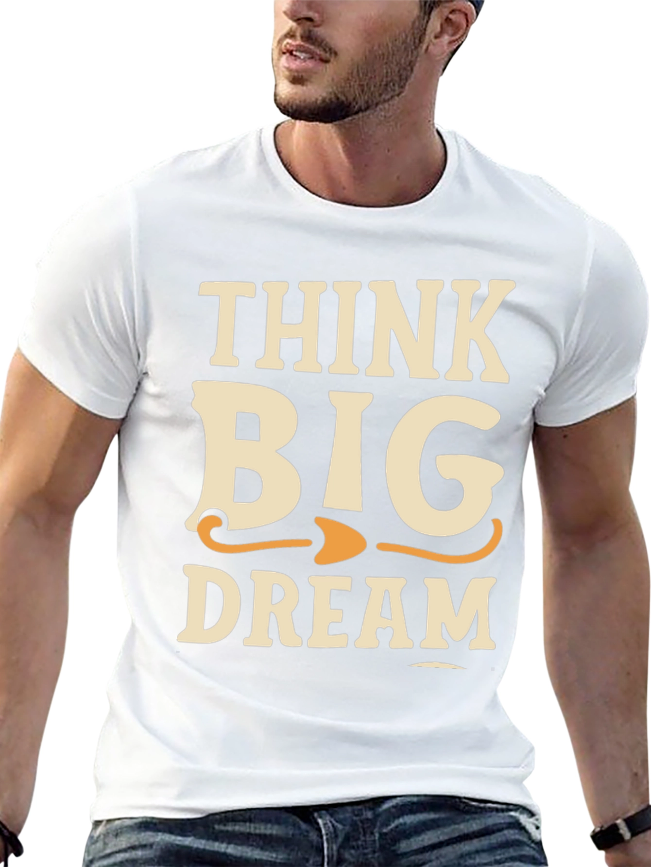 Think Big Dream T-Shirt - Black