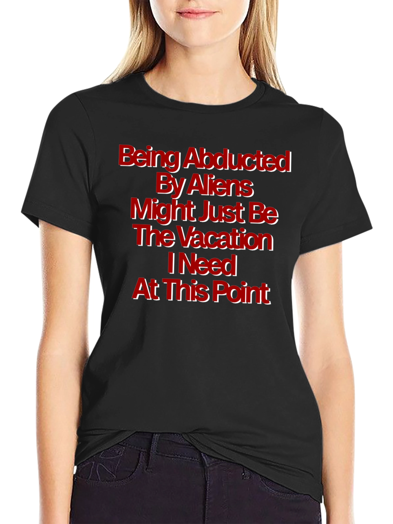 Being Abducted by Aliens T-Shirt