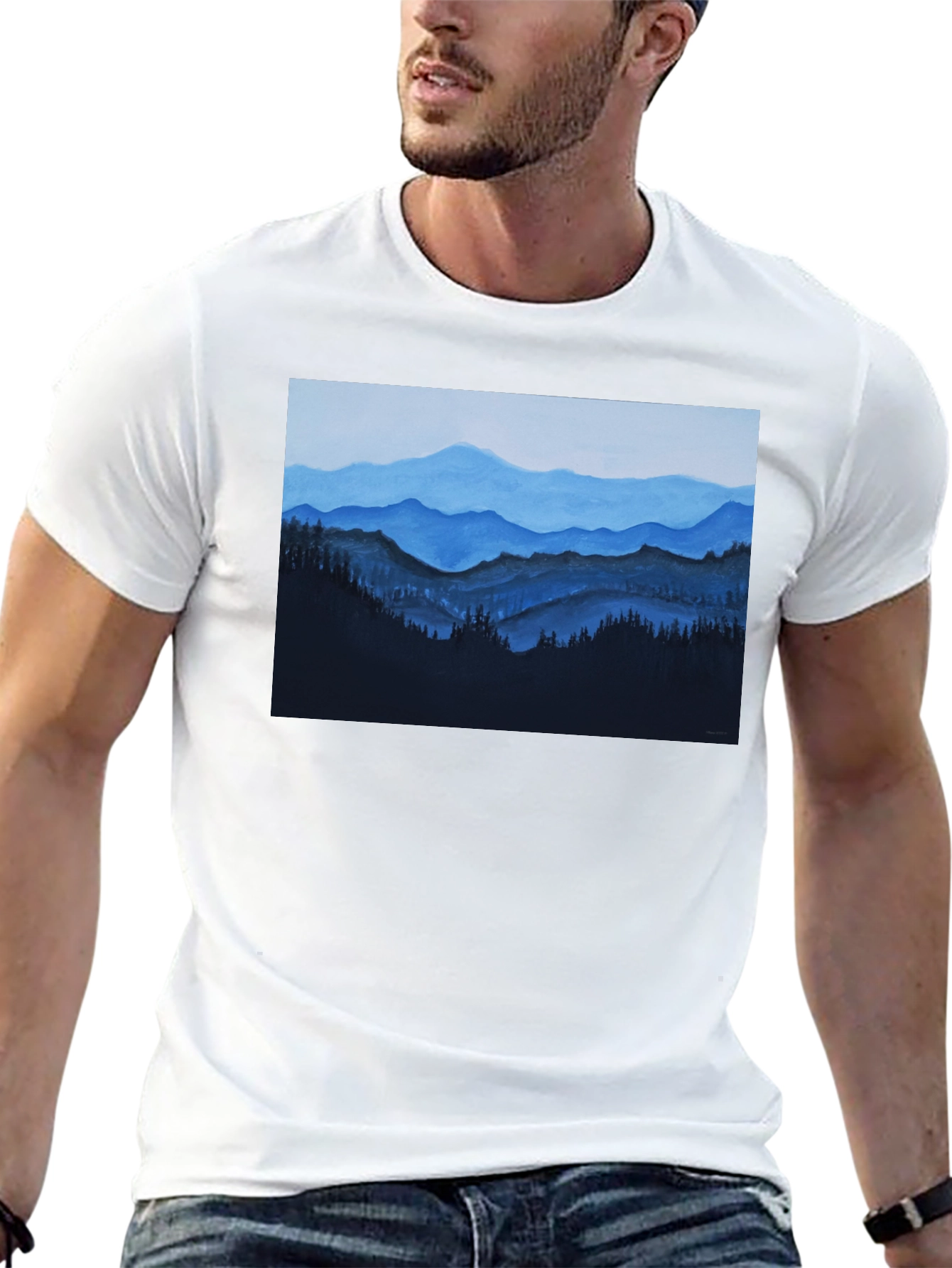 Blue Mountain Vista Graphic Tee
