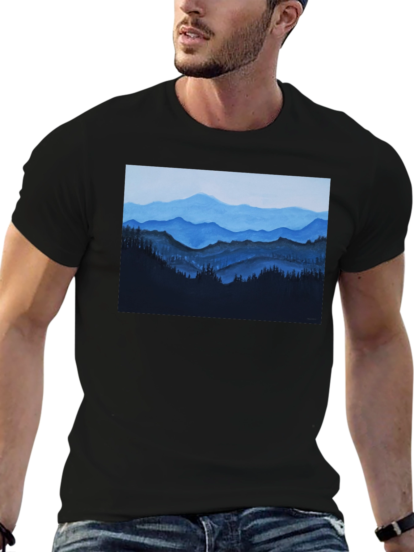 Blue Mountain Vista Graphic Tee