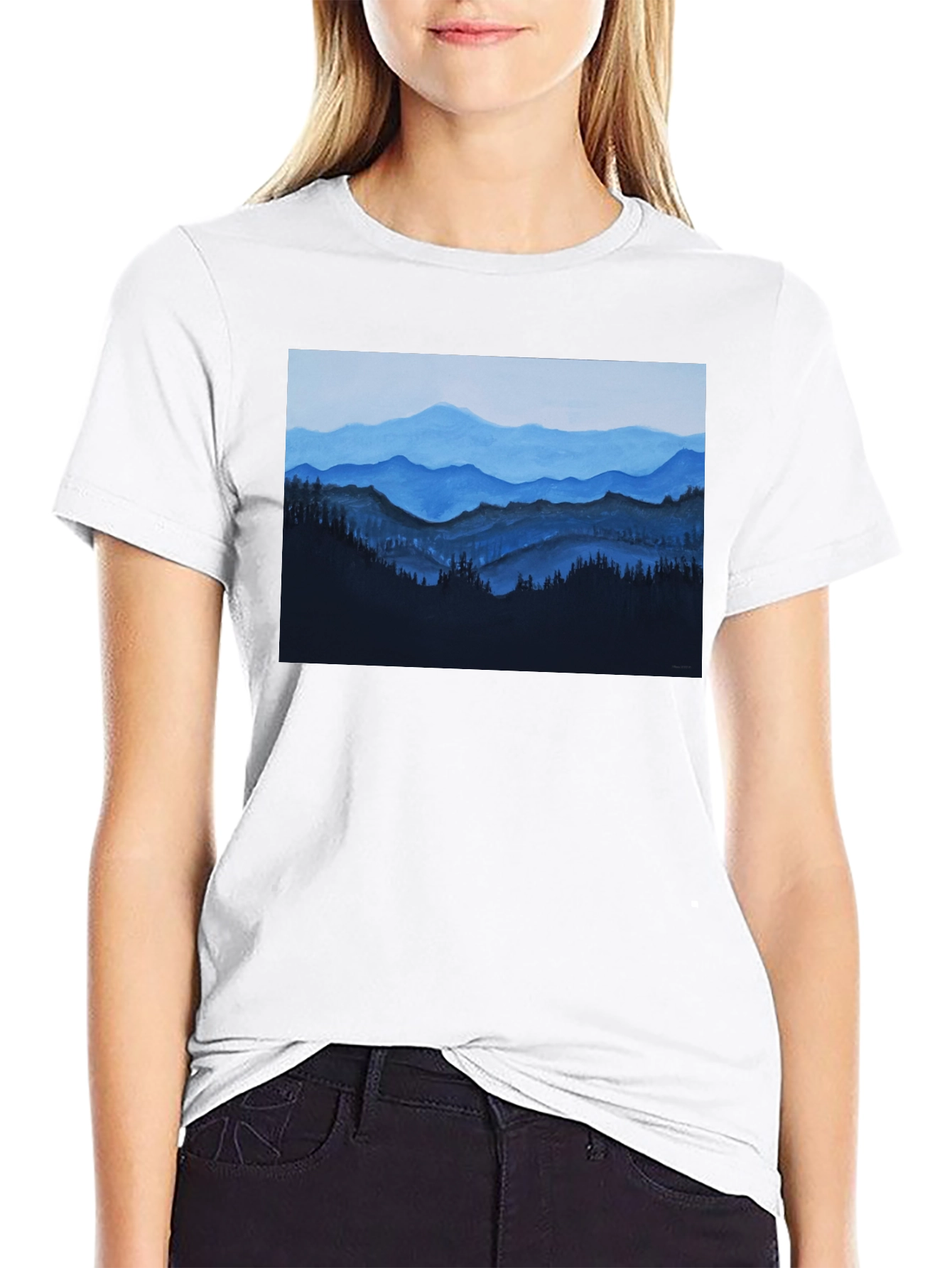 Blue Mountain Vista Graphic Tee