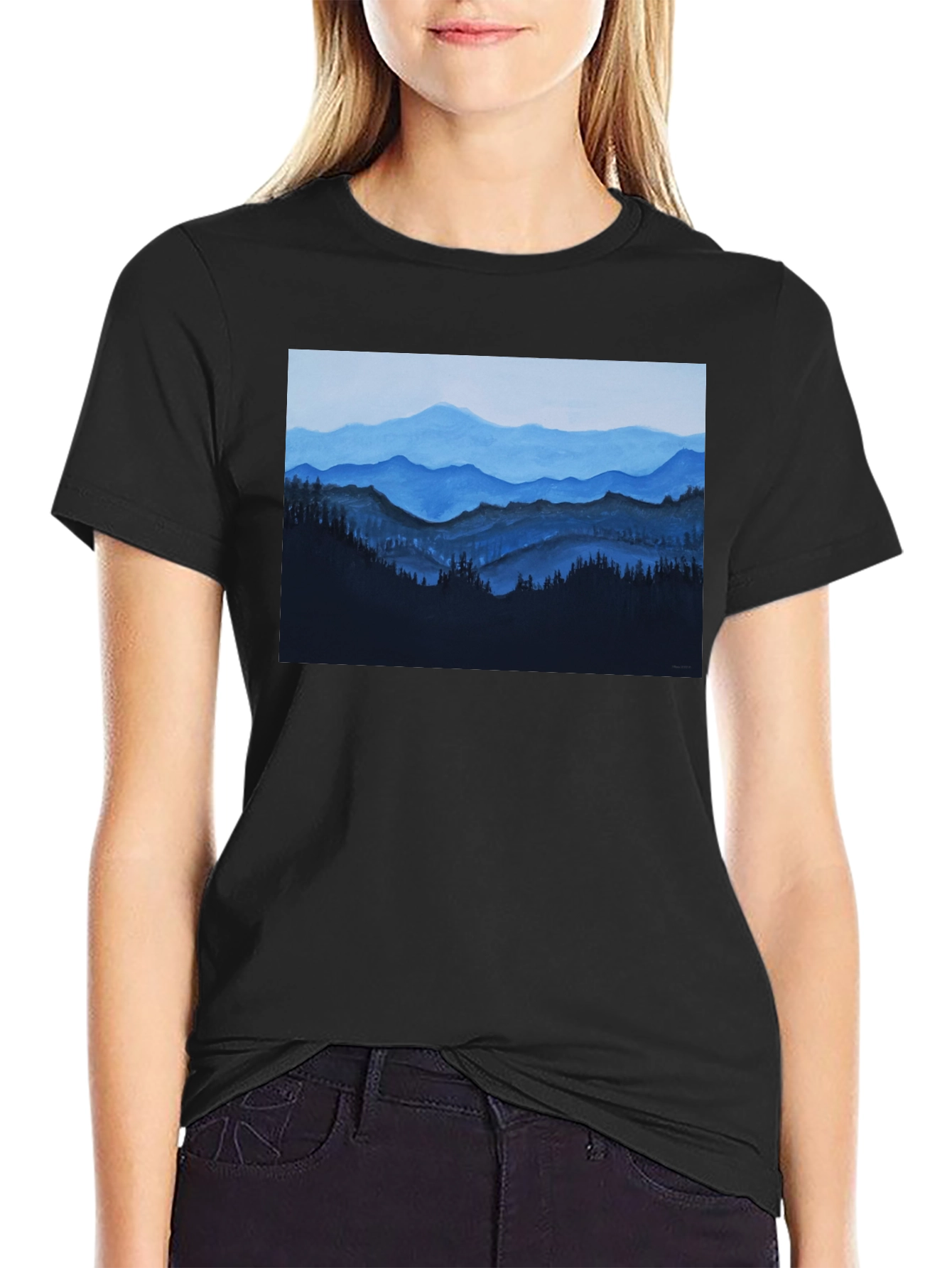Blue Mountain Vista Graphic Tee