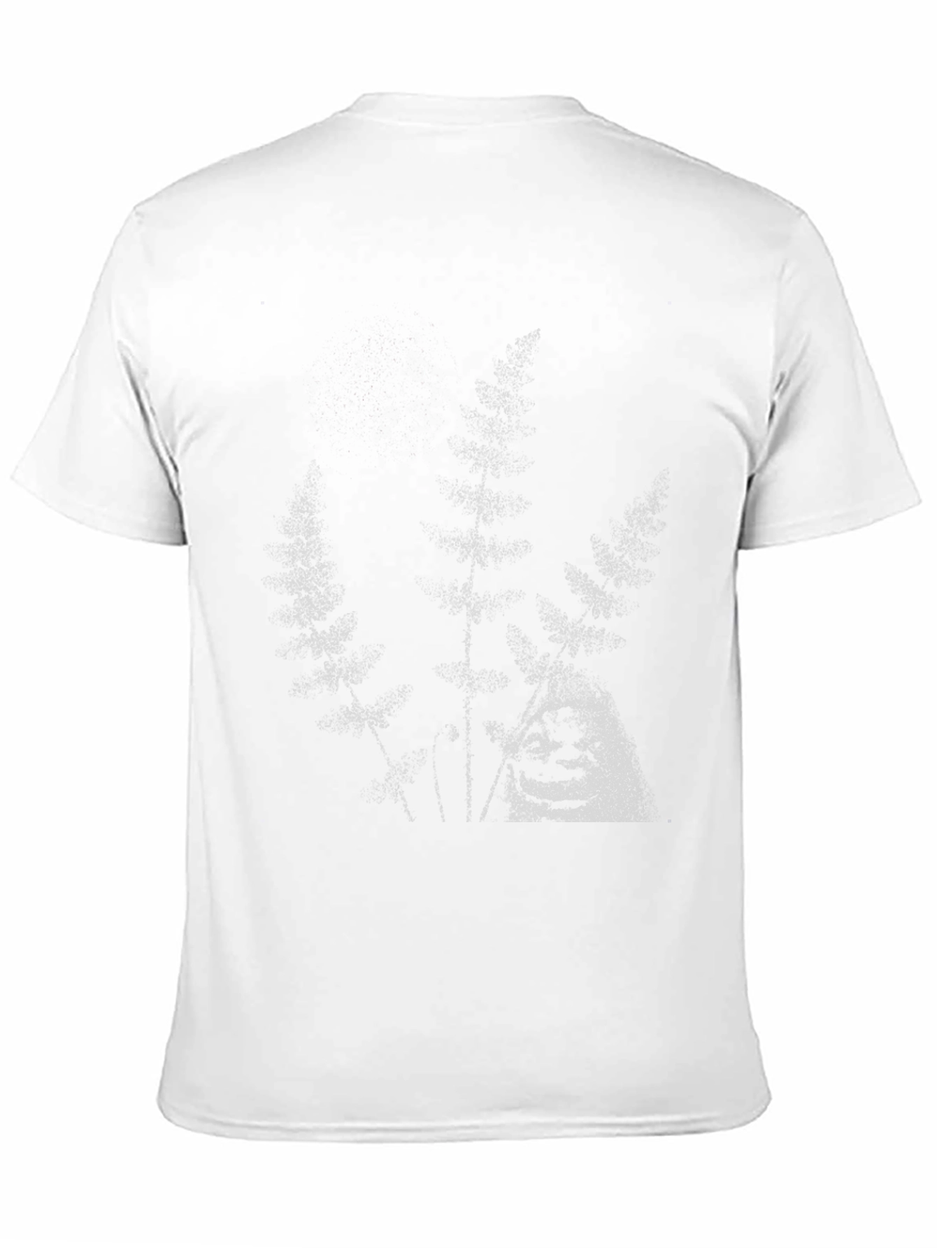 Mens Black Graphic Tee - Wolf Design