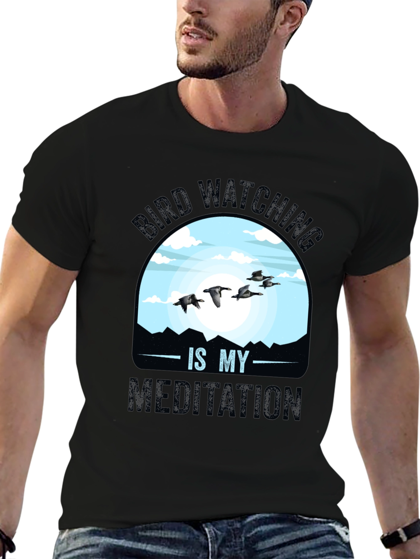 Bird Watching is My Meditation T-Shirt