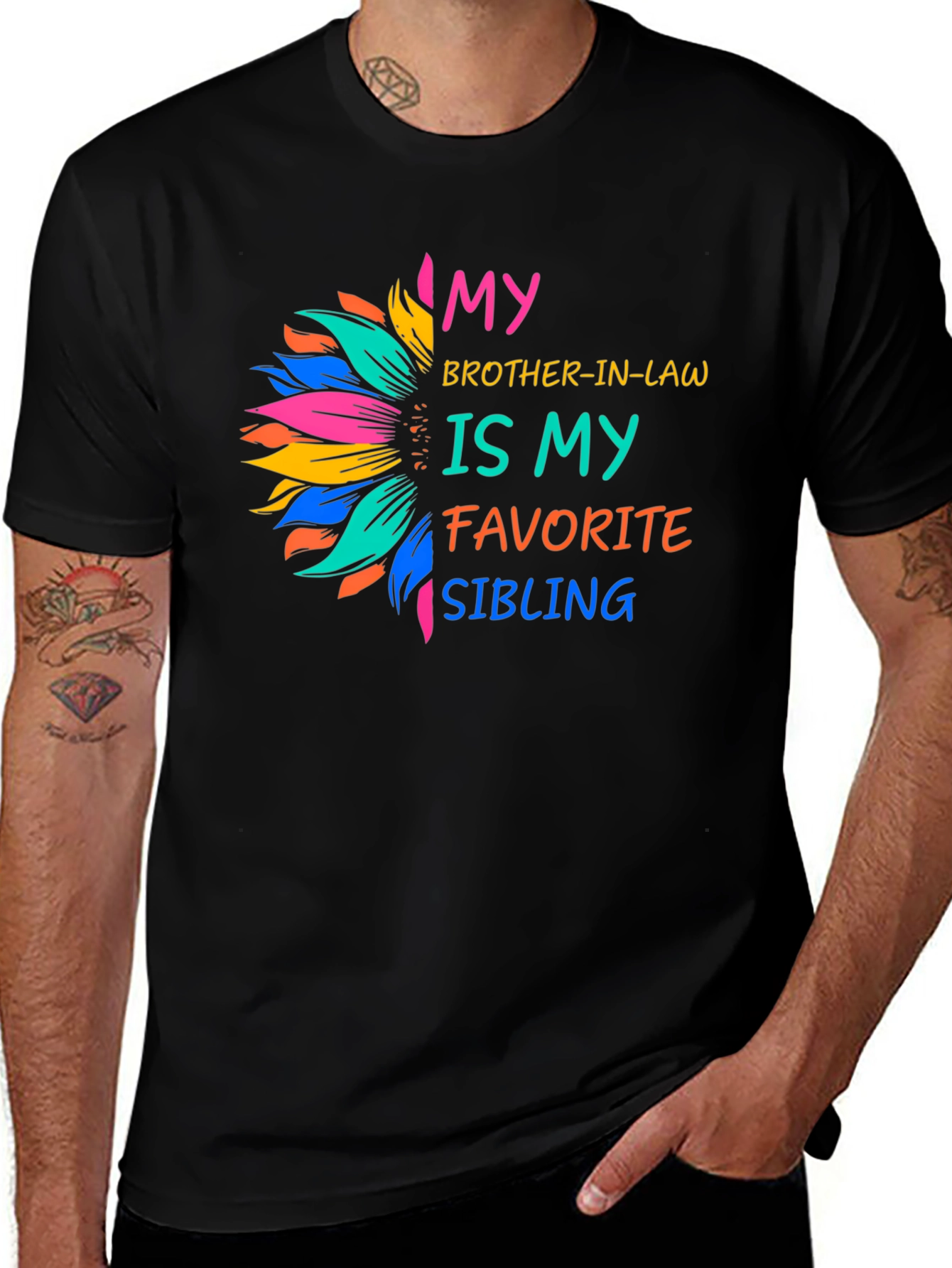 My Brother-in-Law Favorite Sibling Graphic Tee