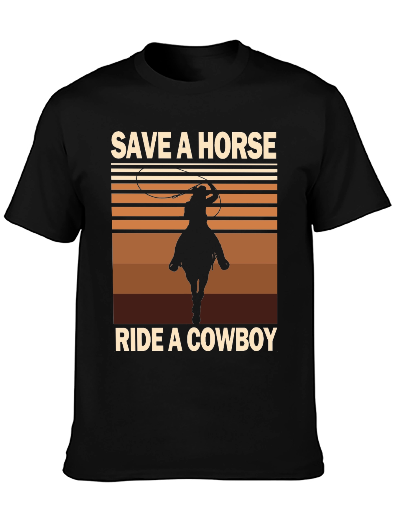 Save a Horse Ride a Cowboy Graphic Tee