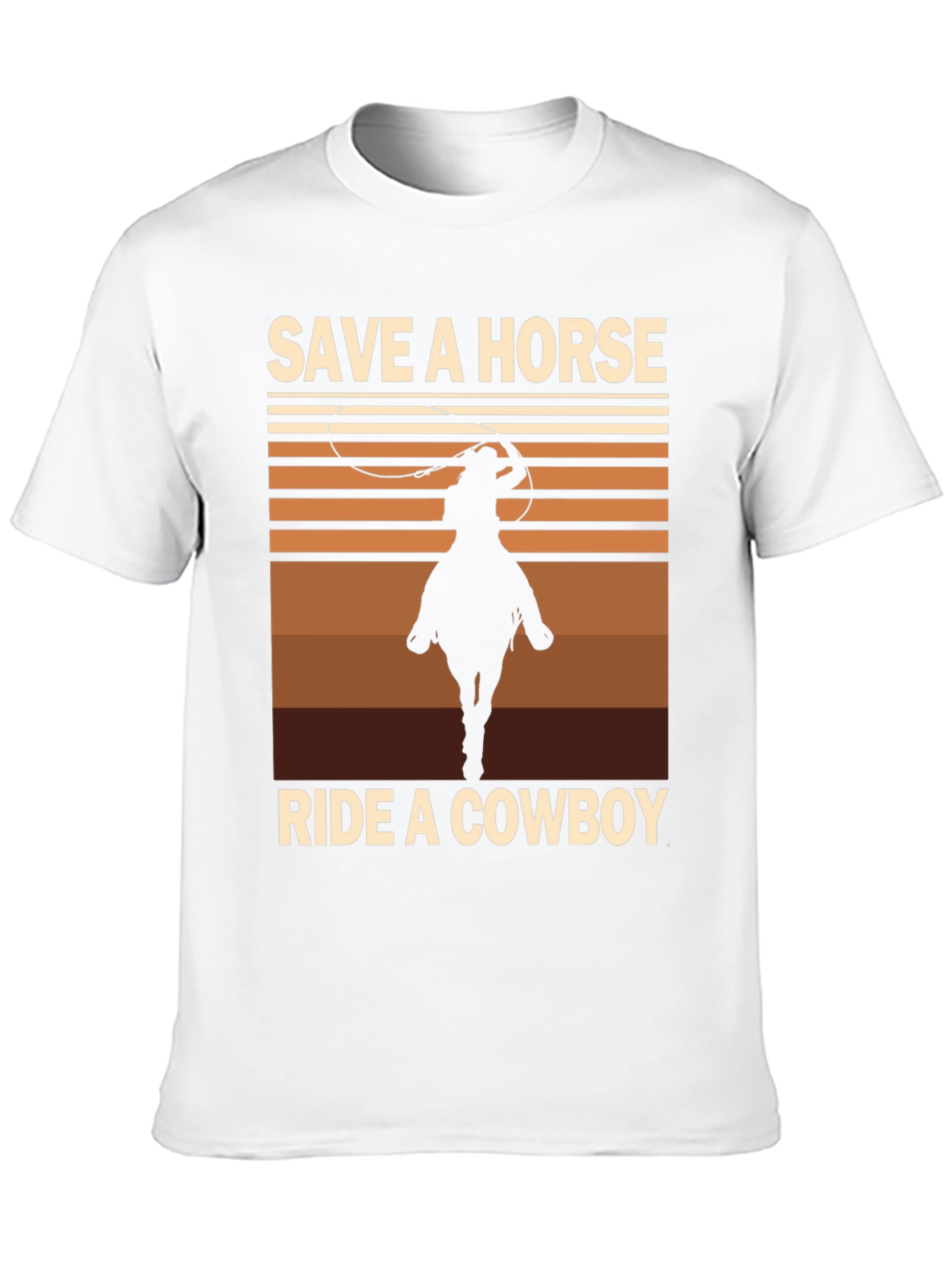 Save a Horse Ride a Cowboy Graphic Tee