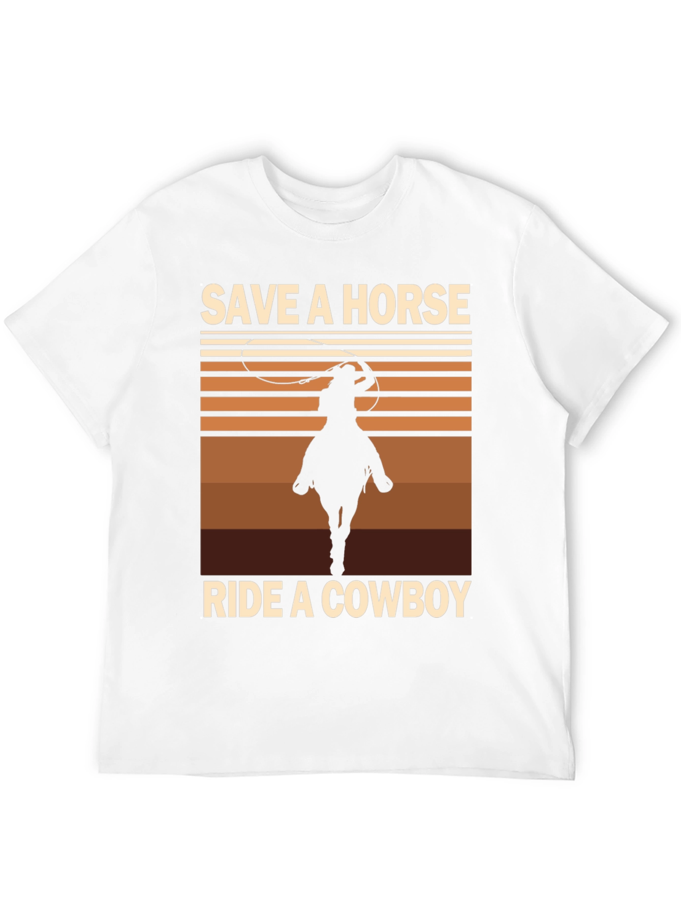 Save a Horse Ride a Cowboy Graphic Tee