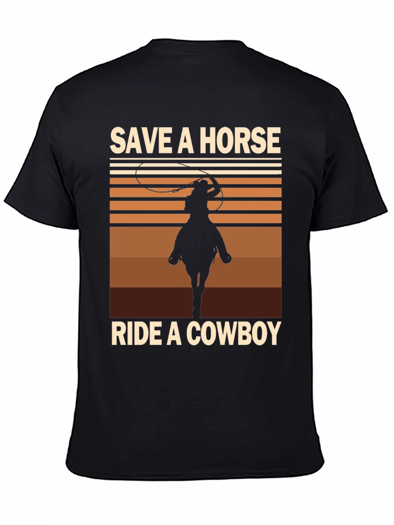 Save a Horse Ride a Cowboy Graphic Tee