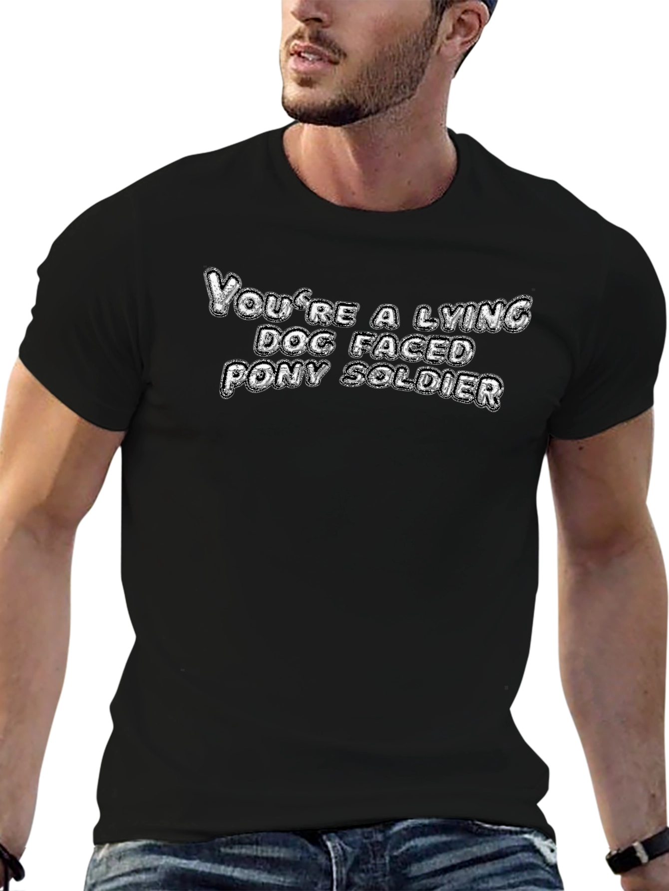 Lying Dog Faced Pony Soldier T-Shirt