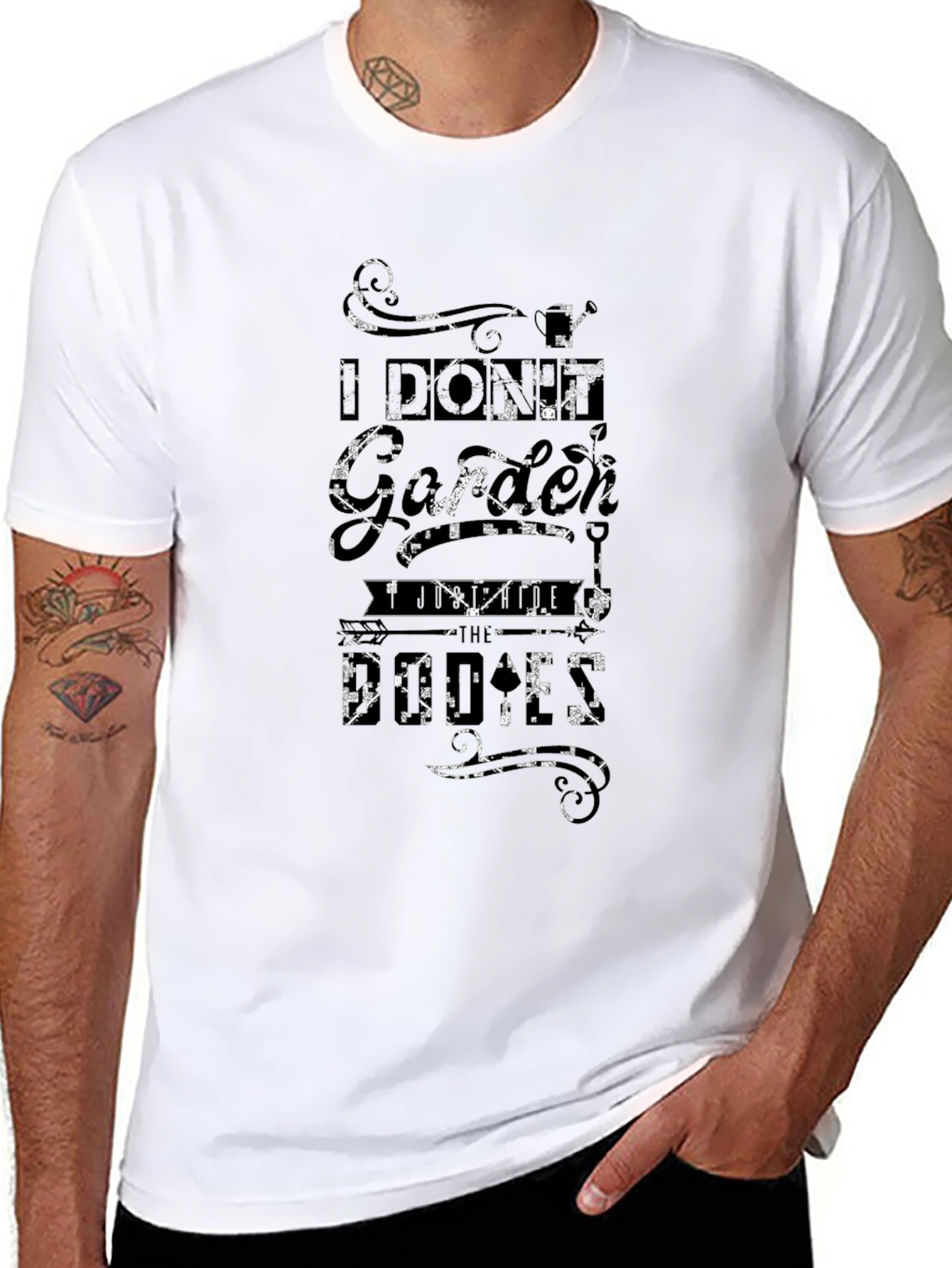 I Dont Garden I Raise Radishes Mens T-Shirt