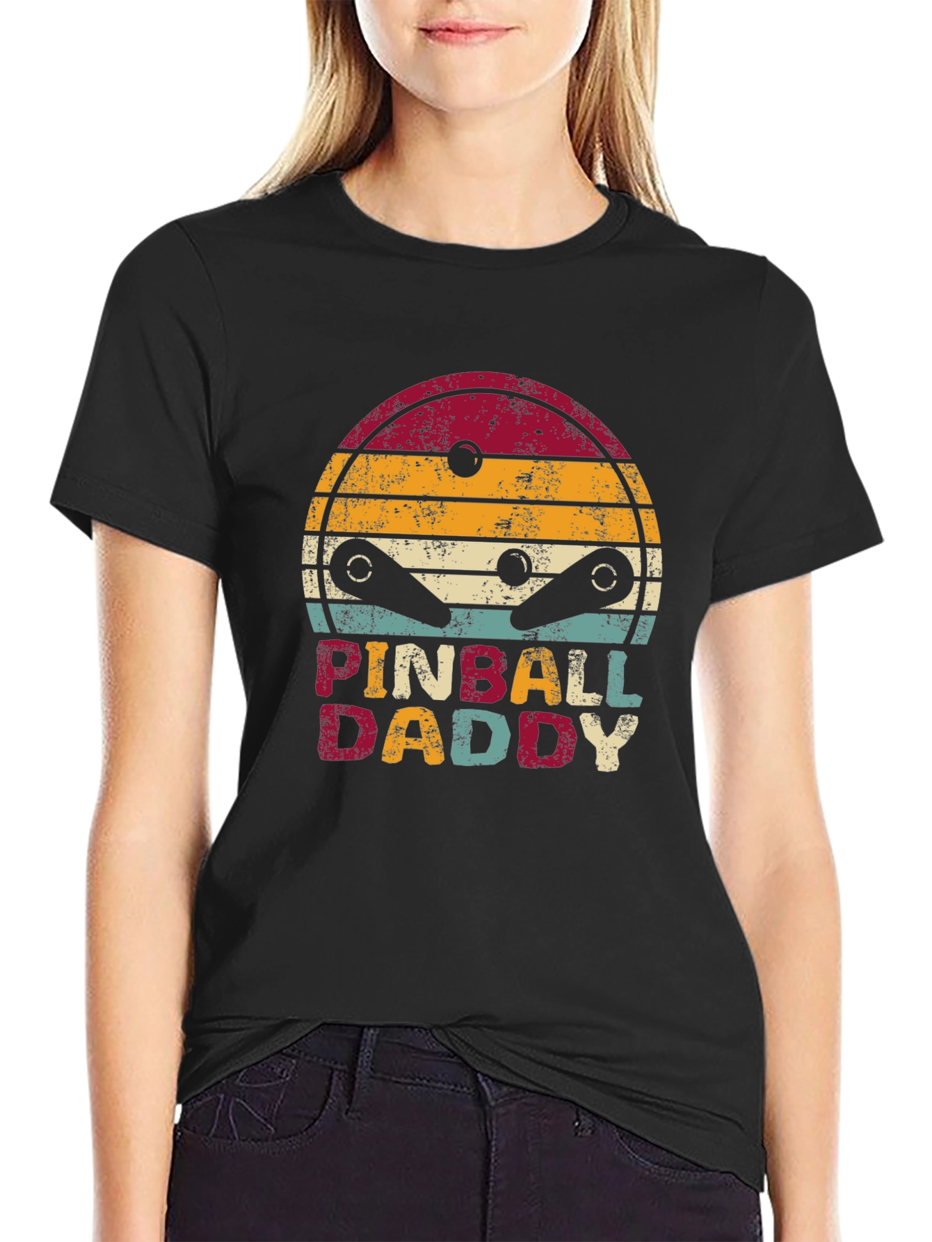 Retro Pinball Daddy T-Shirt
