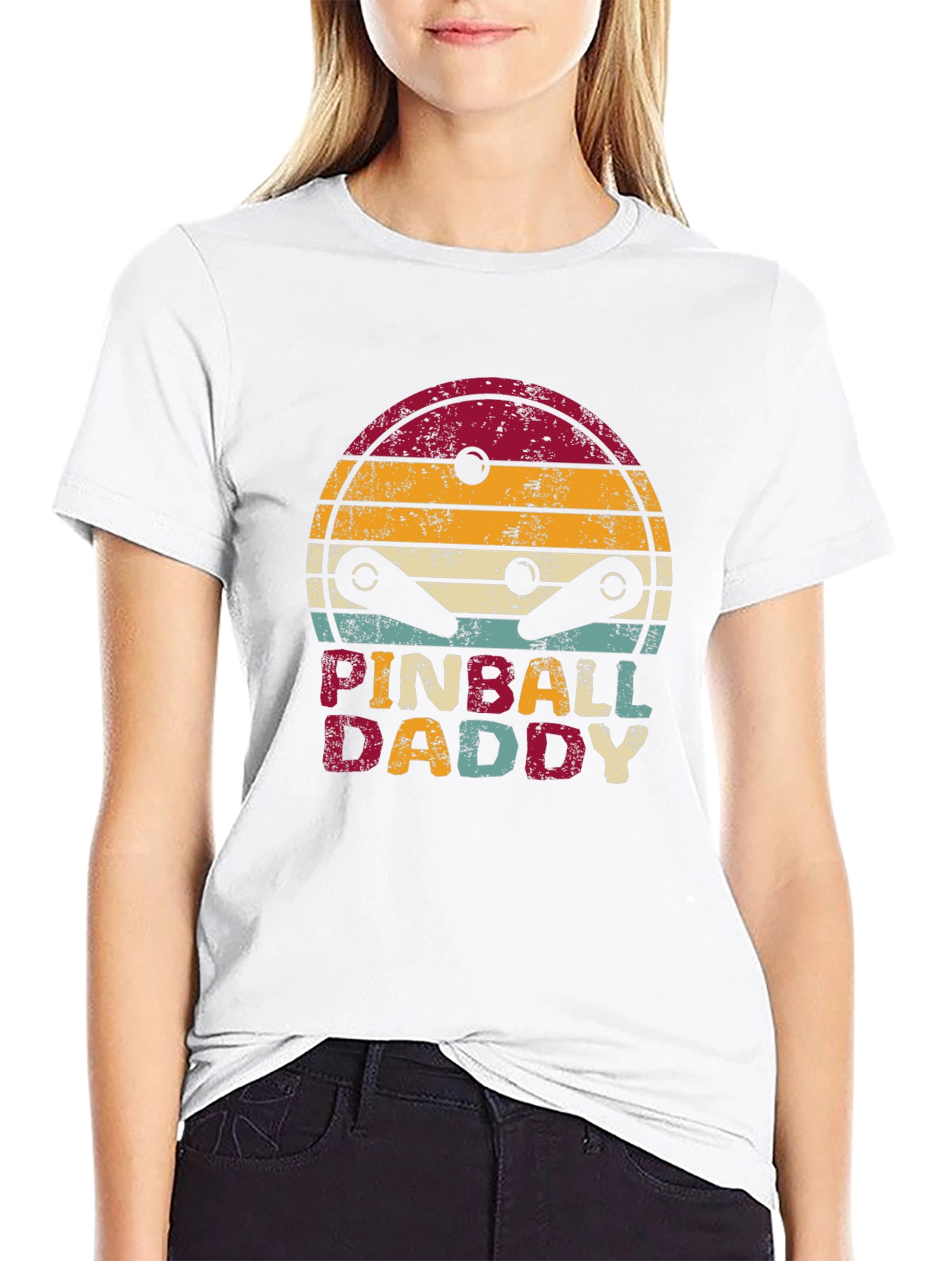 Retro Pinball Daddy T-Shirt