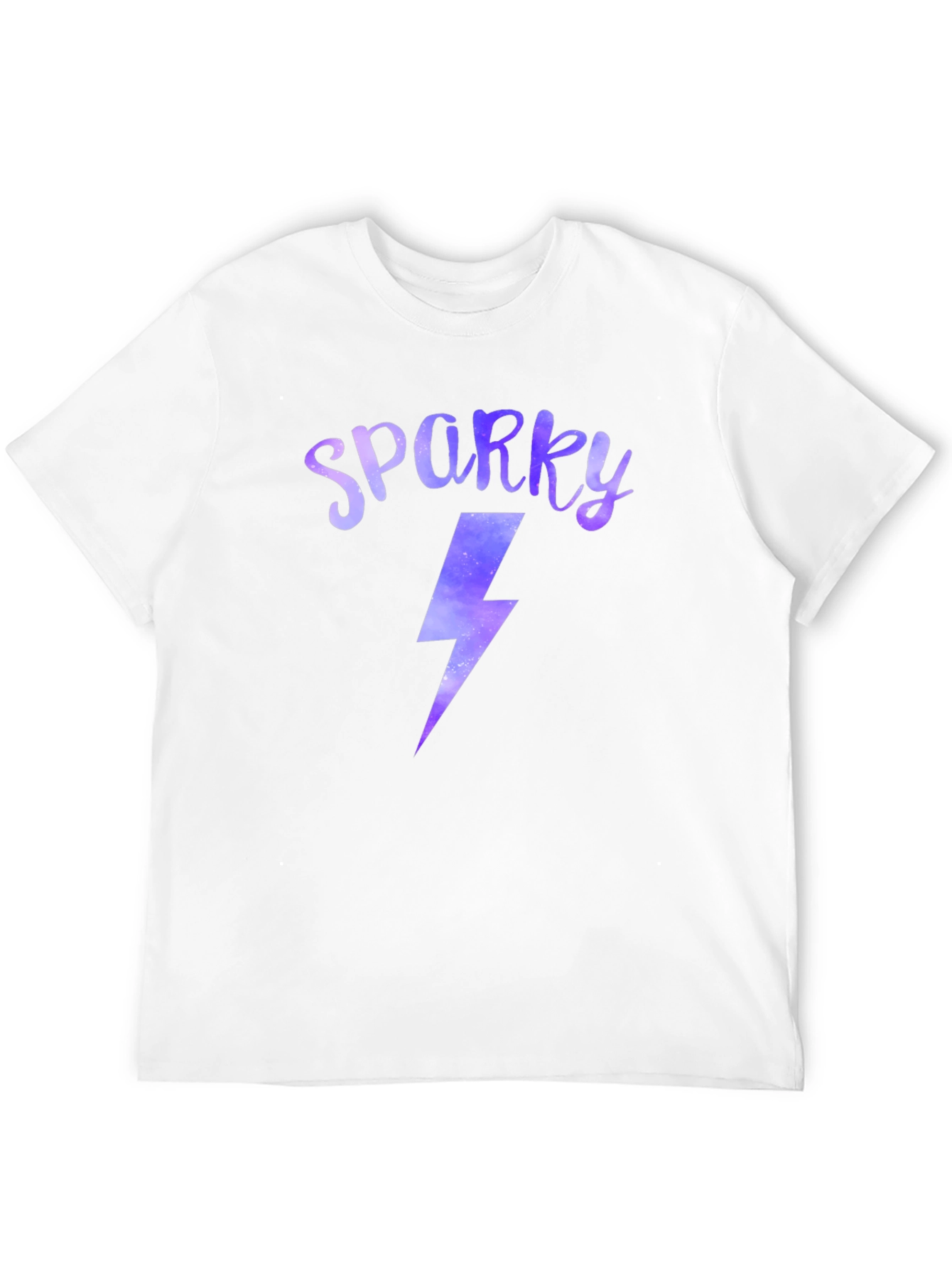 Sparky Lightning Bolt Graphic Tee - Black