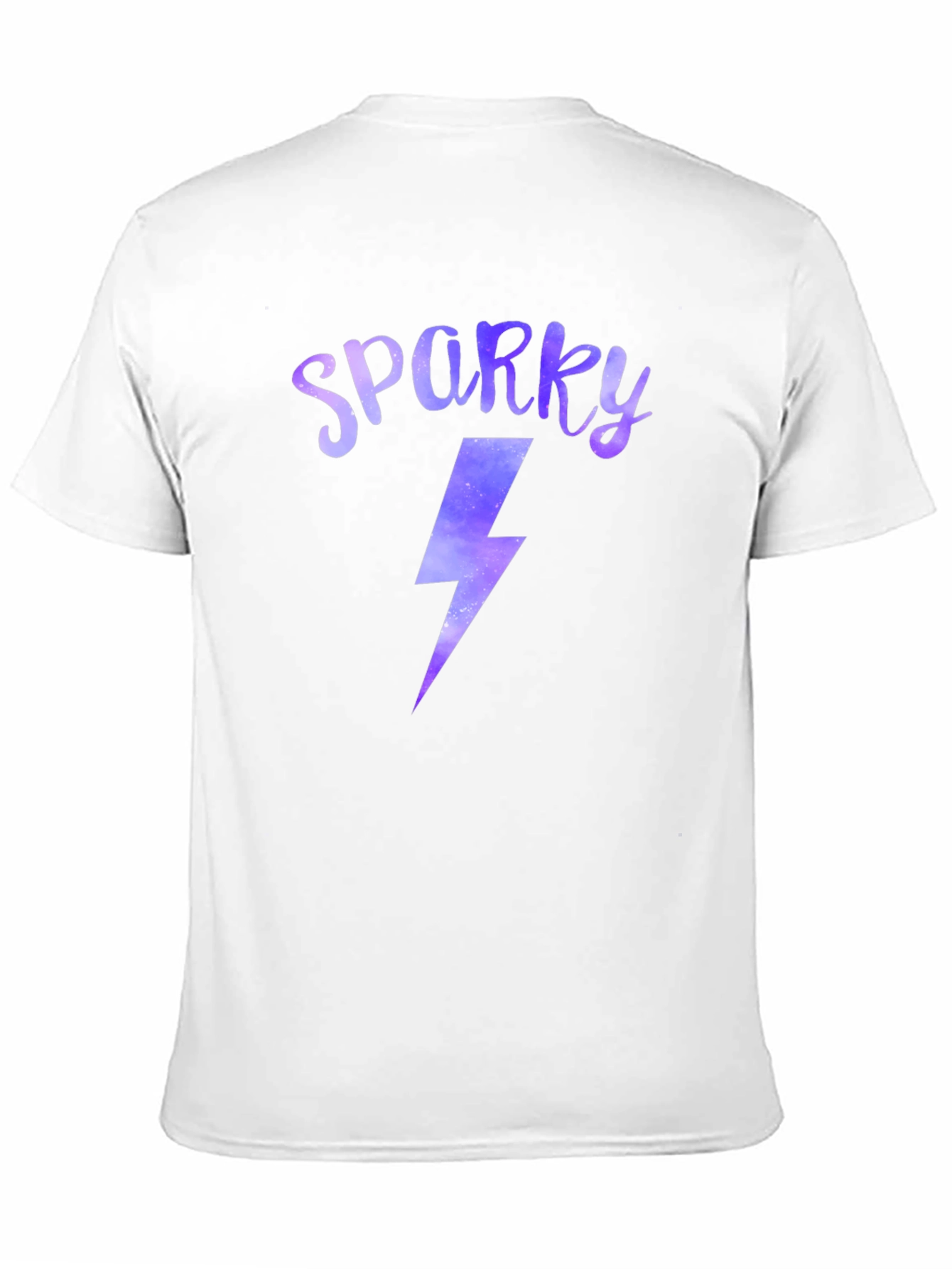 Sparky Lightning Bolt Graphic Tee - Black
