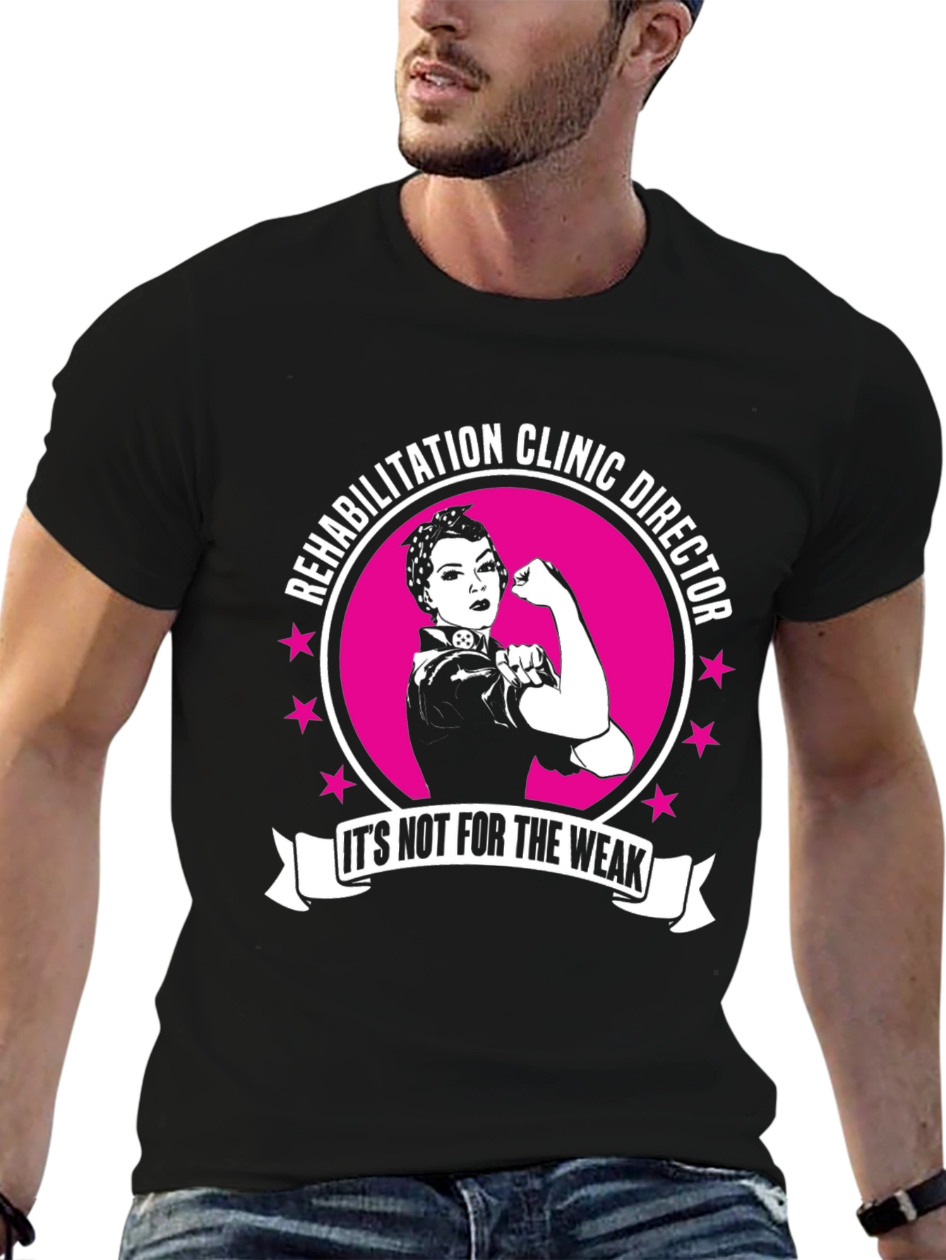 Rehabilitation Clinic Director Strong Woman T-Shirt