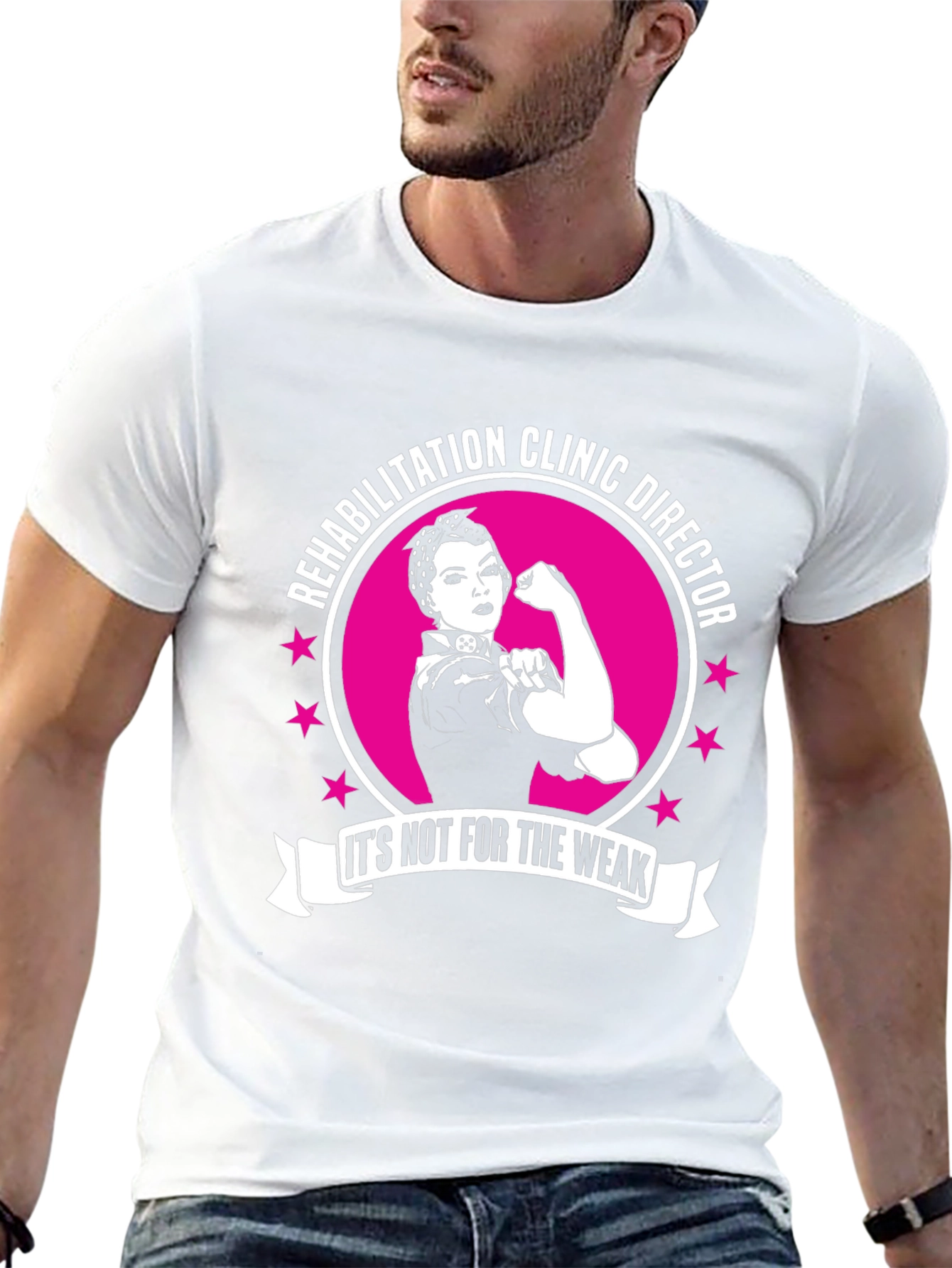 Rehabilitation Clinic Director Strong Woman T-Shirt