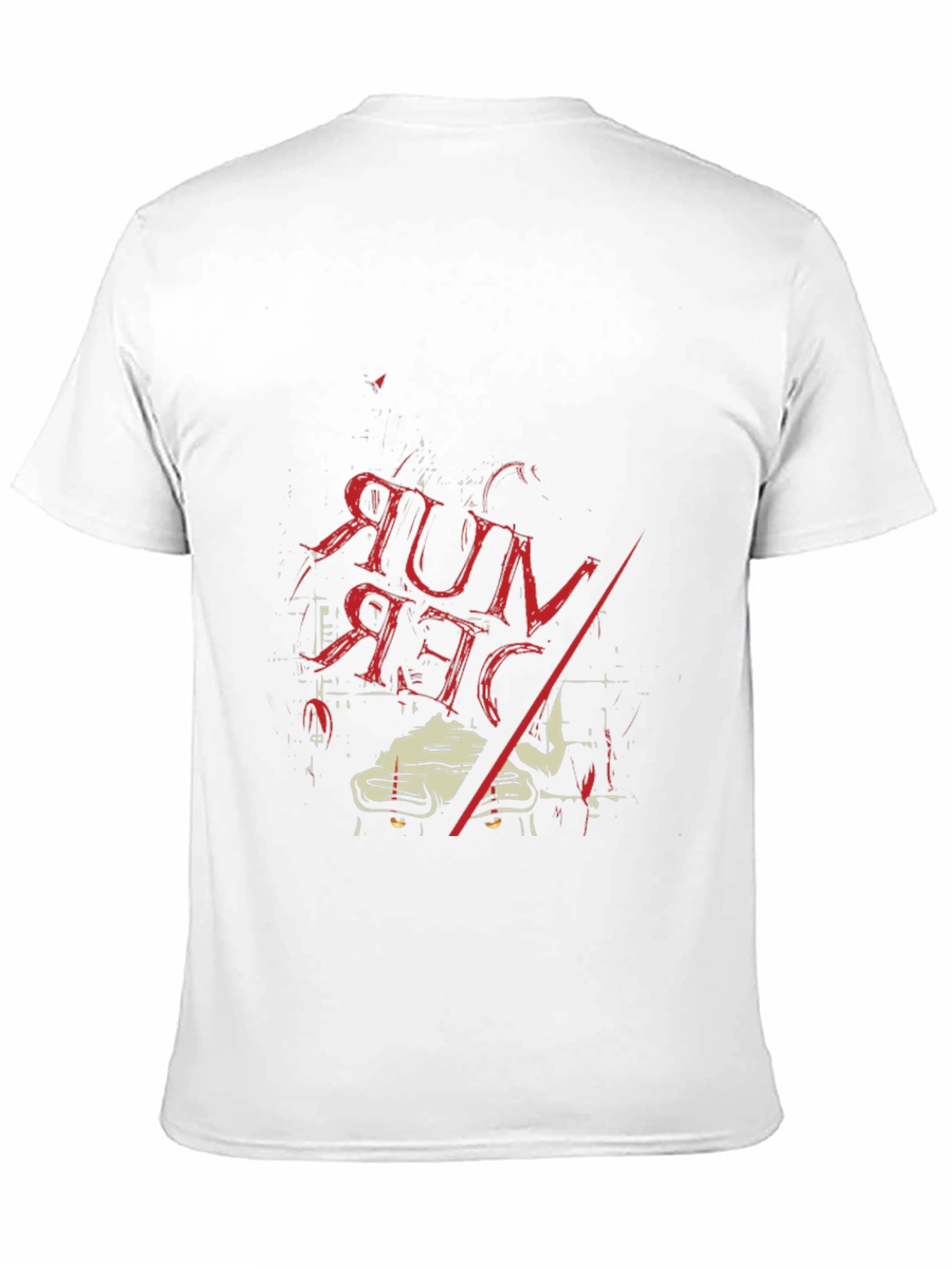 Murder Room Graphic Print Black T-Shirt