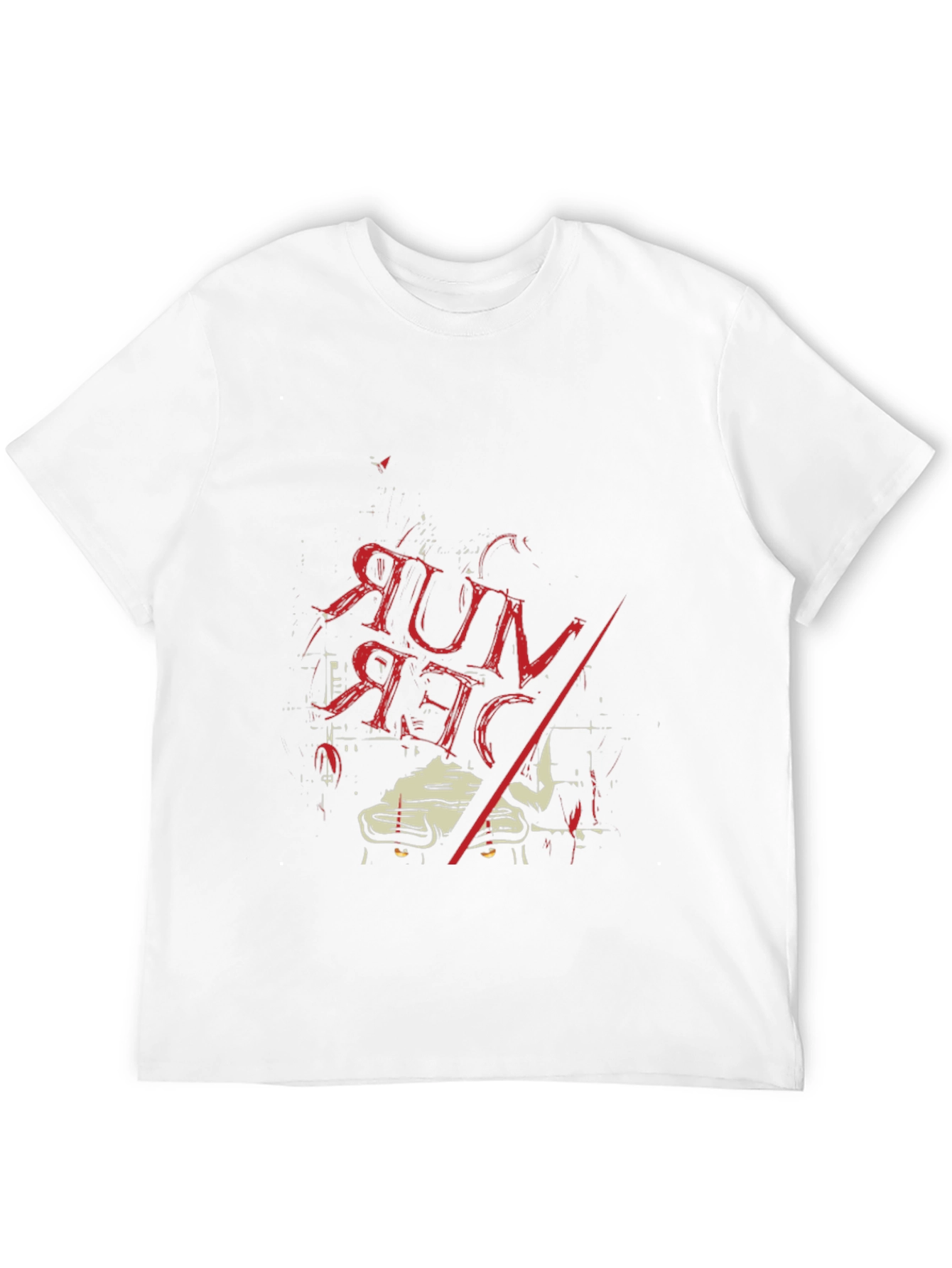 Murder Room Graphic Print Black T-Shirt
