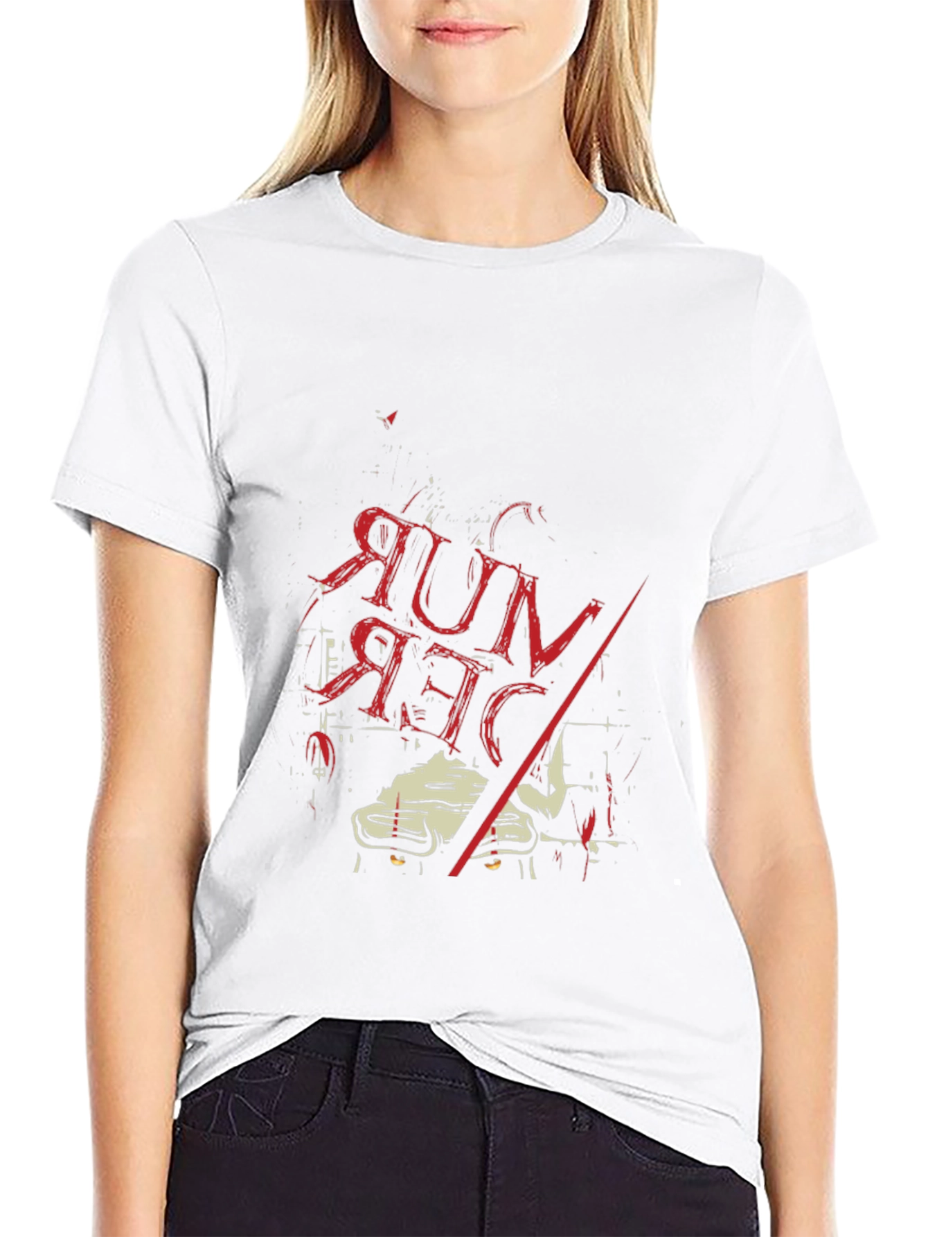 Murder Room Graphic Print Black T-Shirt
