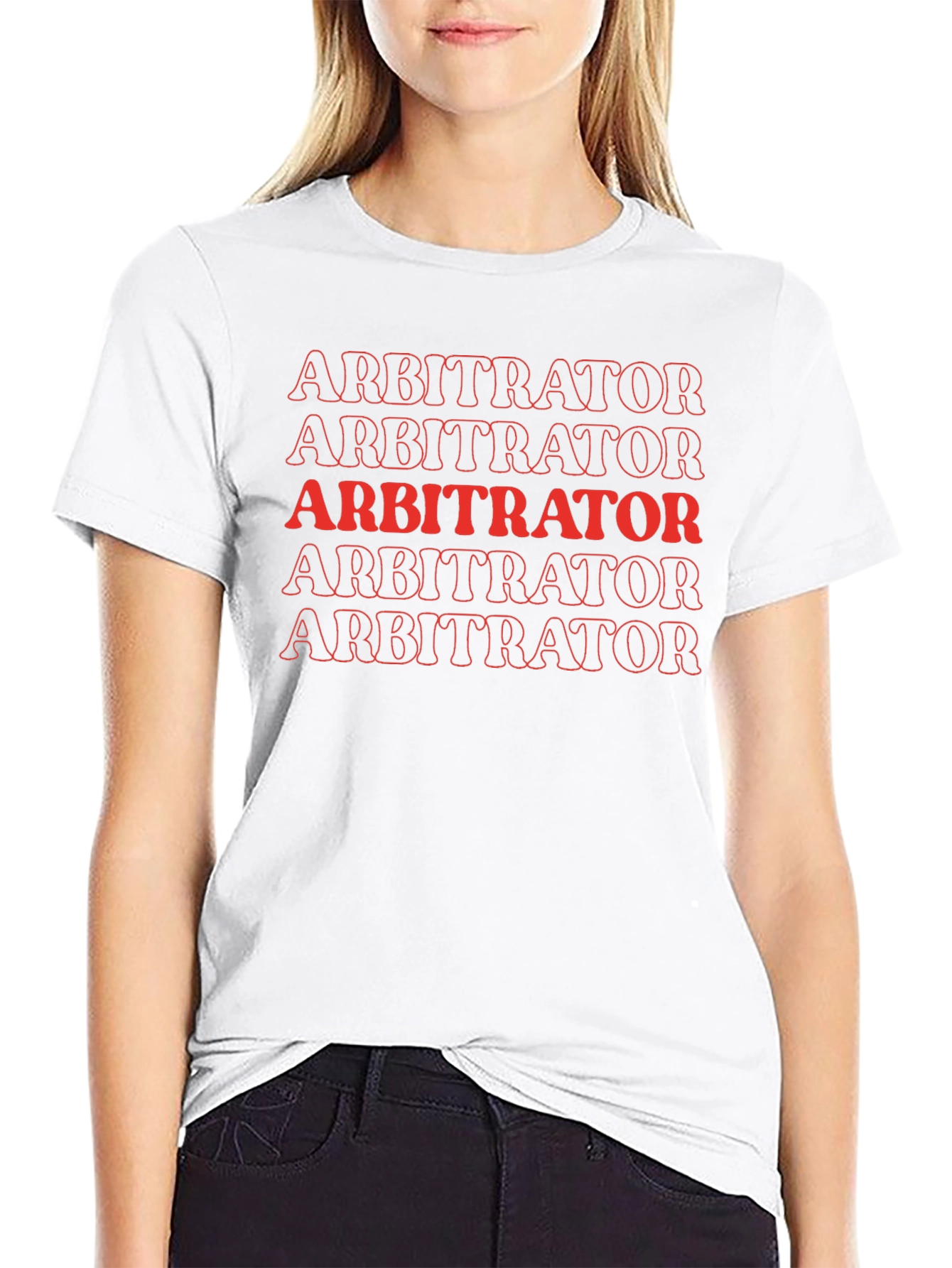 Arbitrator Tee - Retro Style Crew Neck Shirt