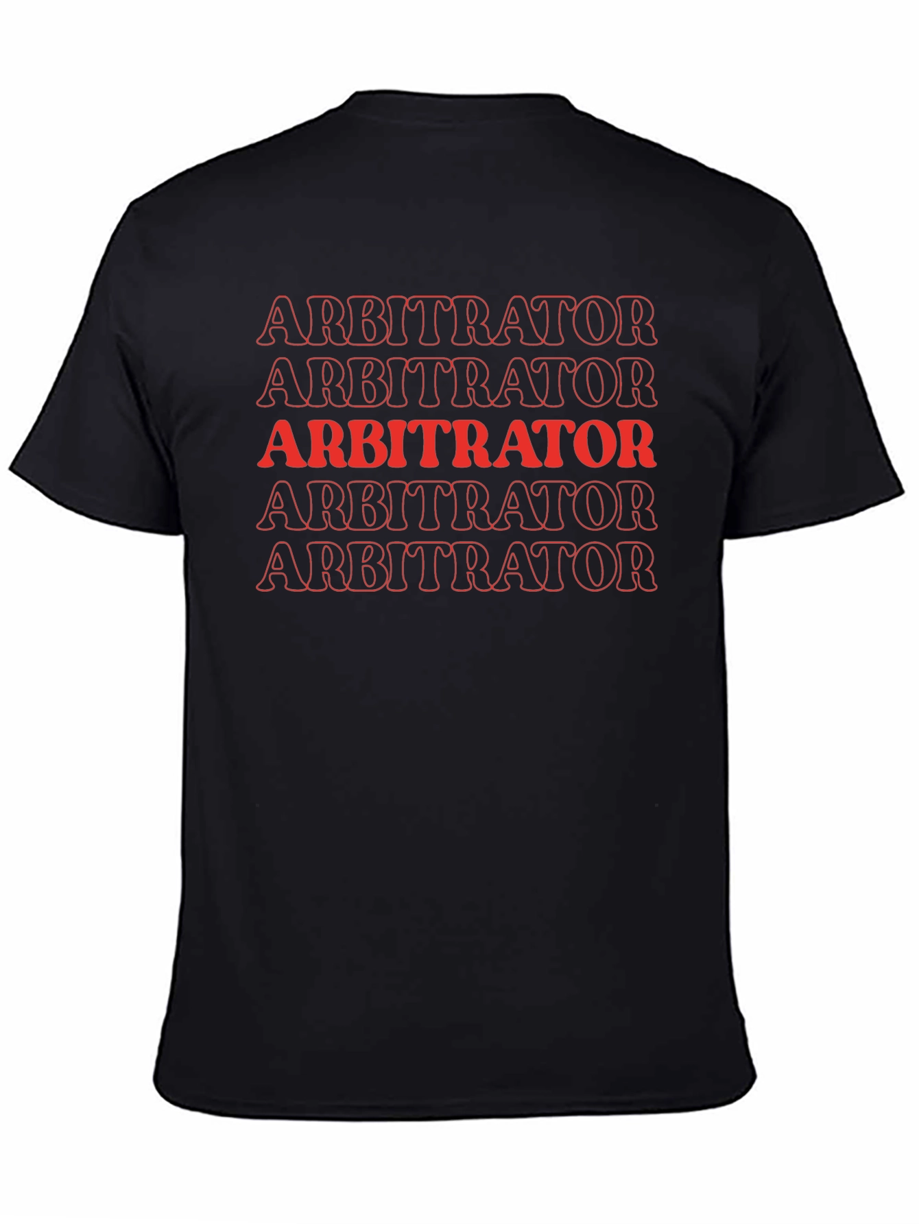 Arbitrator Tee - Retro Style Crew Neck Shirt