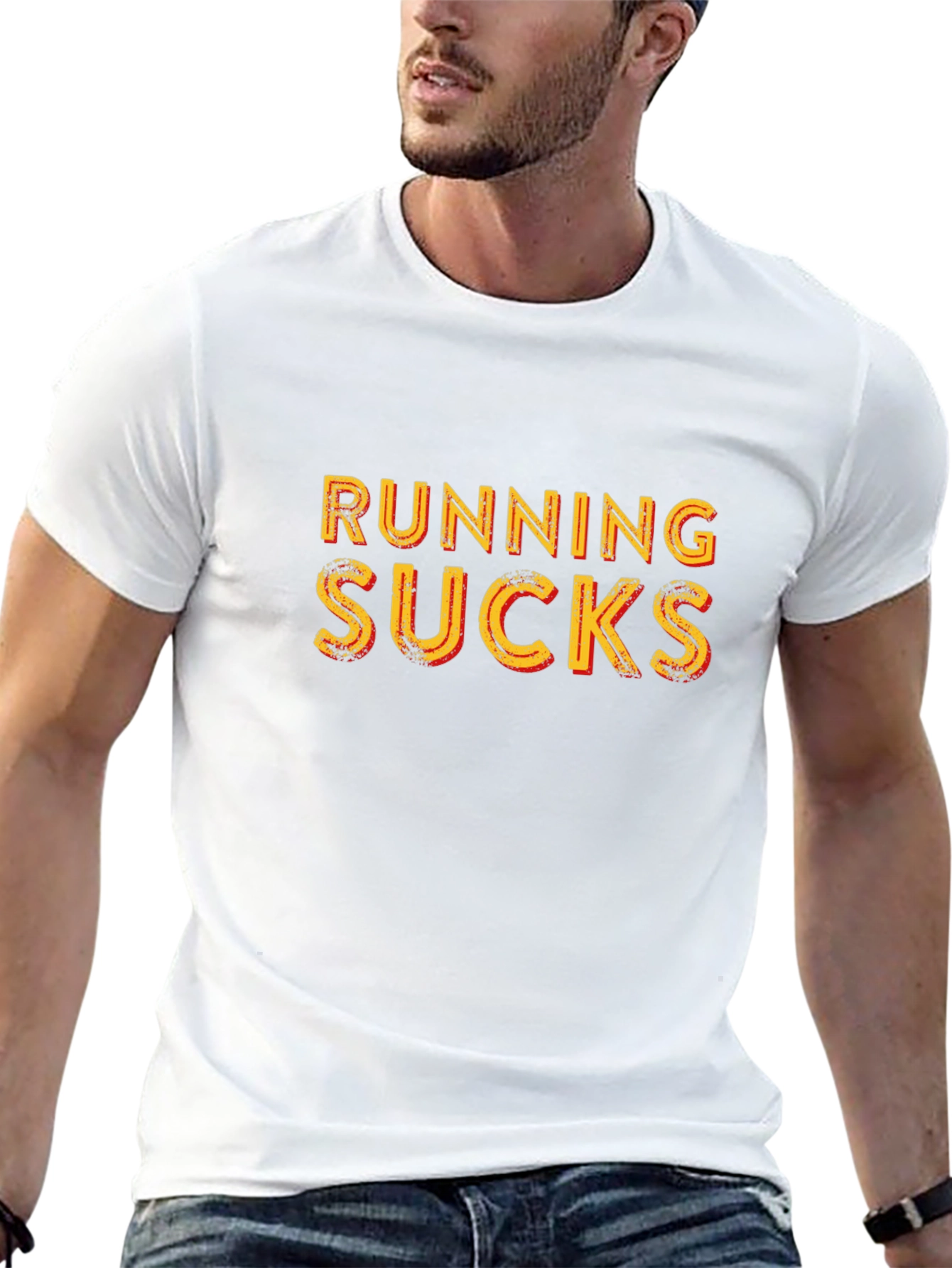 Running Sucks T-Shirt - Humorous Workout Tee