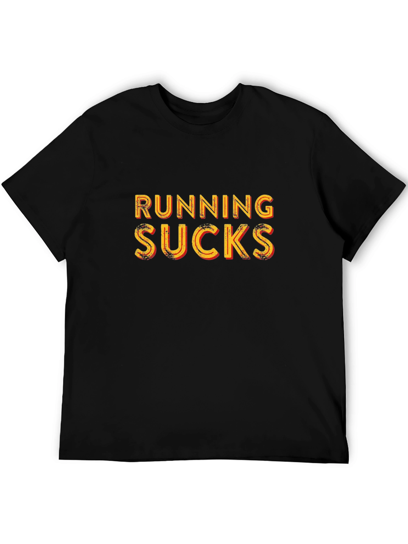 Running Sucks T-Shirt - Humorous Workout Tee