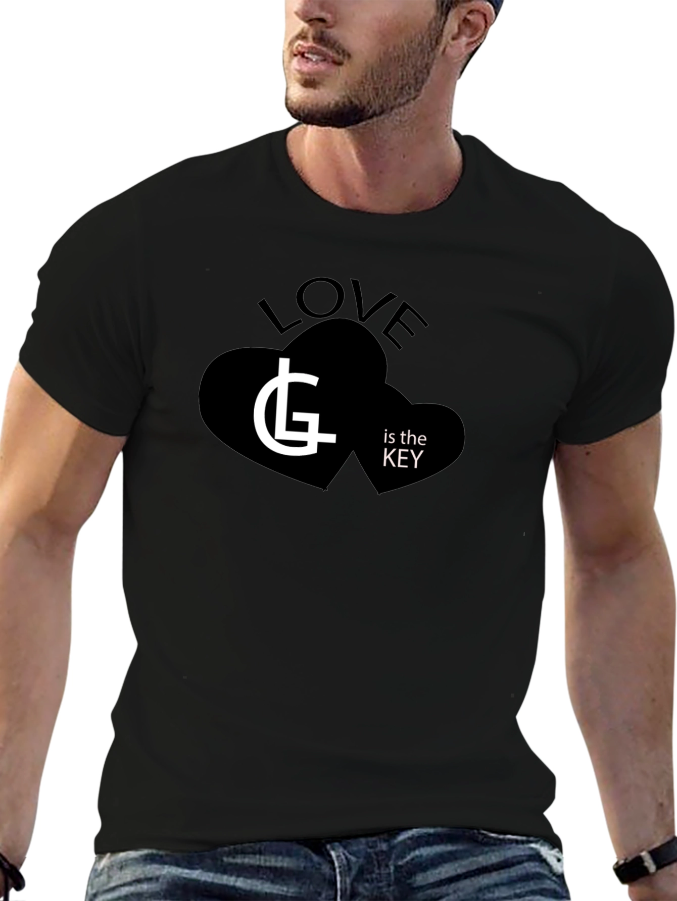Love is the Key Graphic T-Shirt
