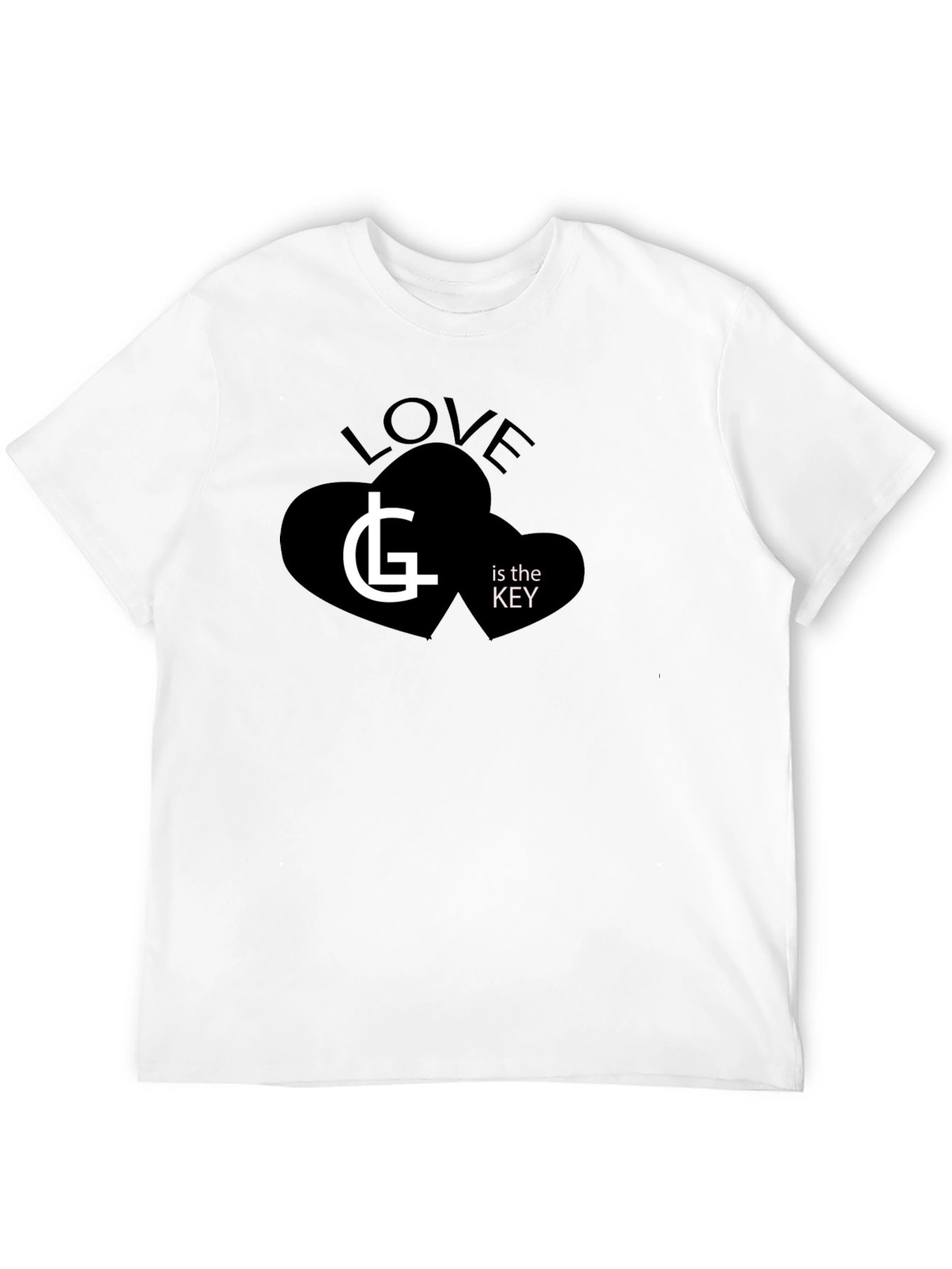 Love is the Key Graphic T-Shirt