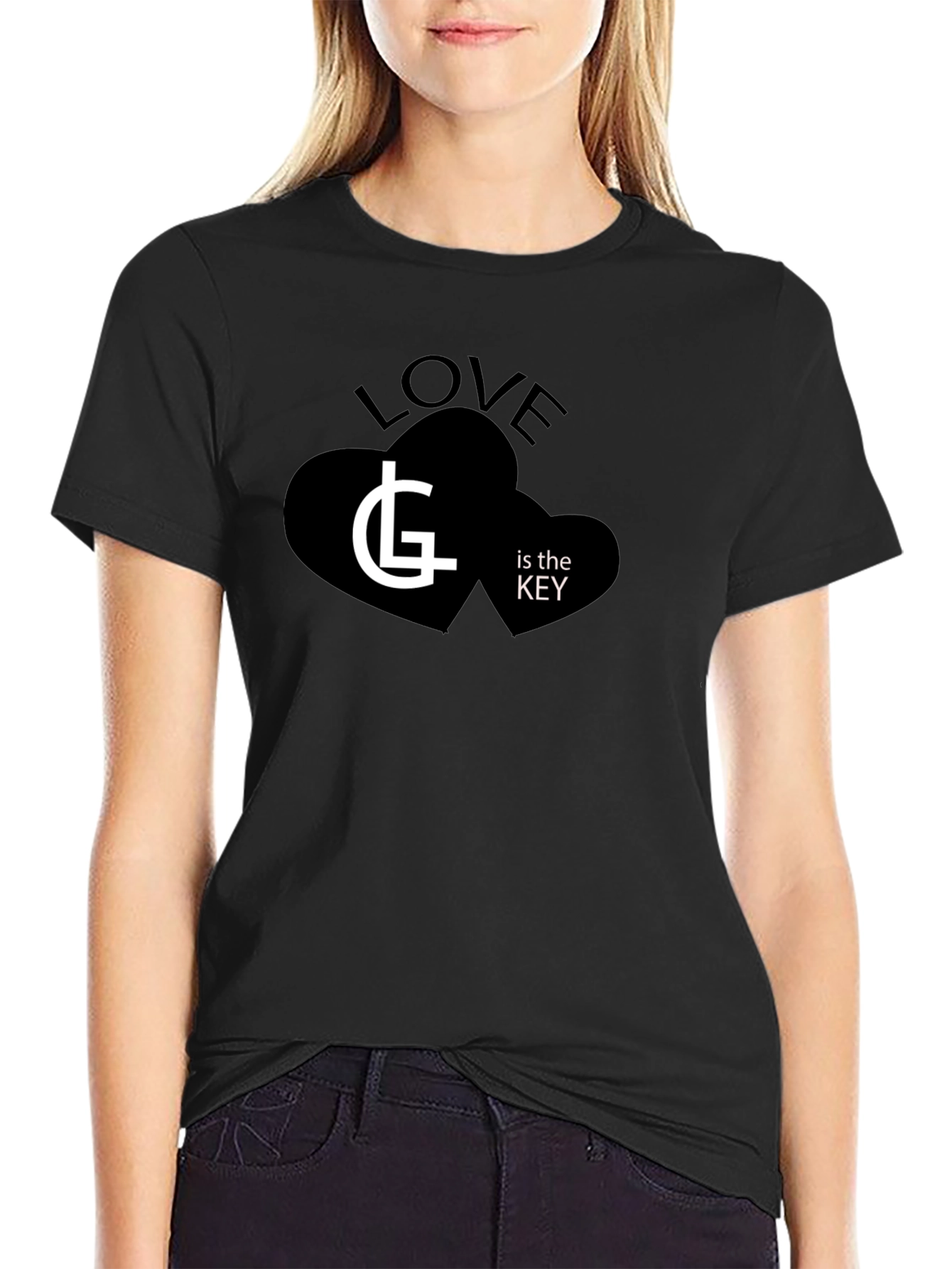 Love is the Key Graphic T-Shirt