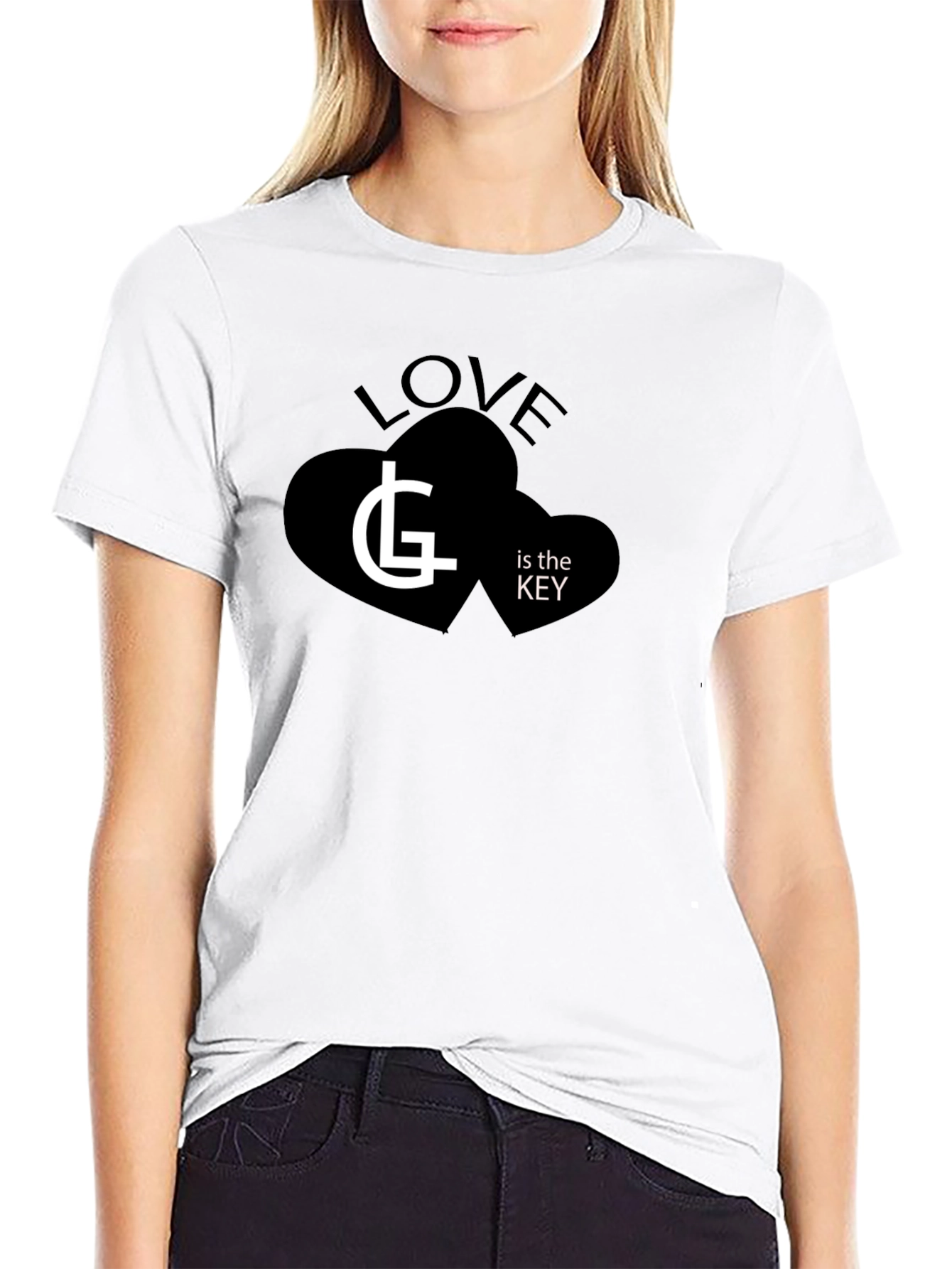 Love is the Key Graphic T-Shirt
