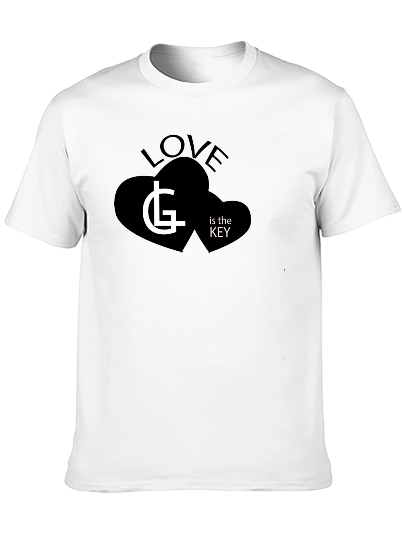 Love is the Key Graphic T-Shirt