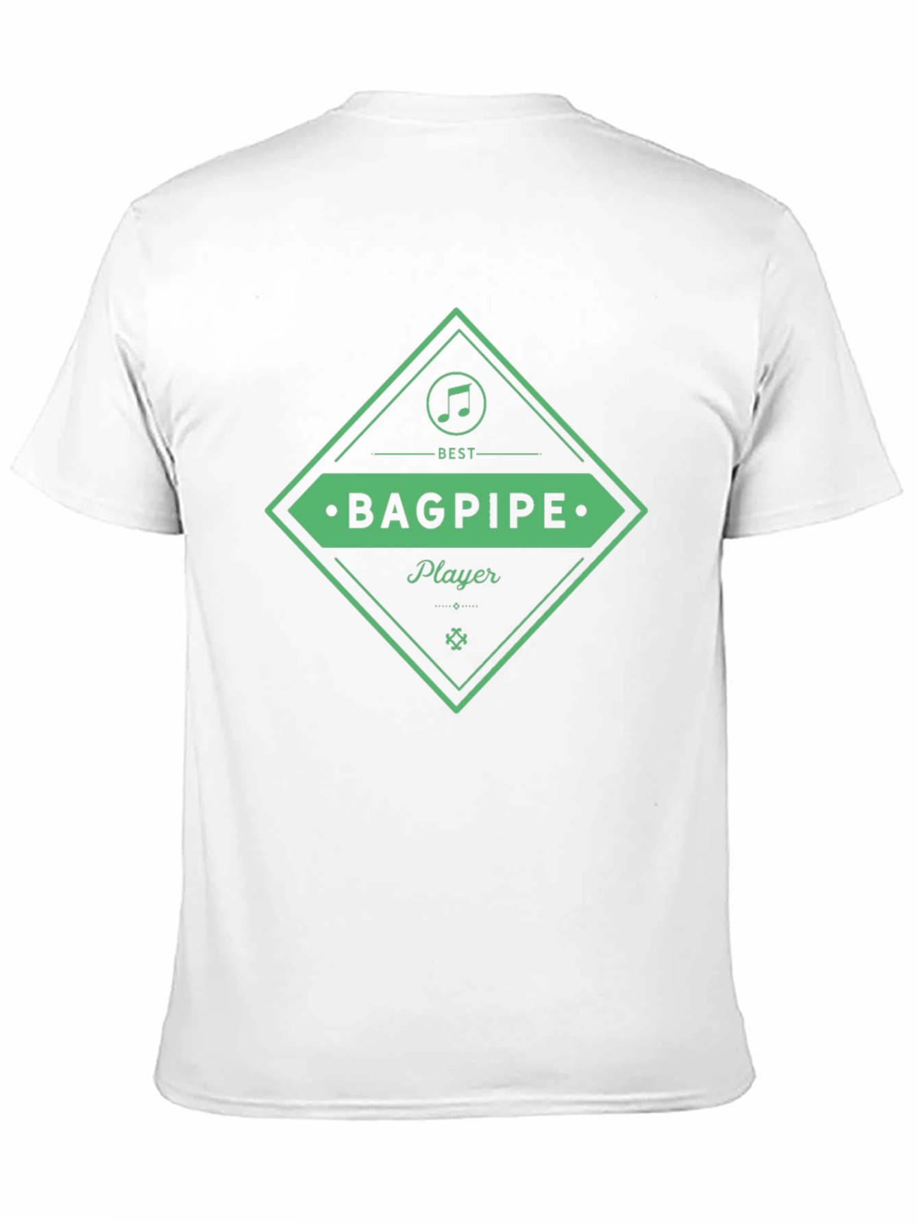 Best Bagpipe Player Black T-Shirt