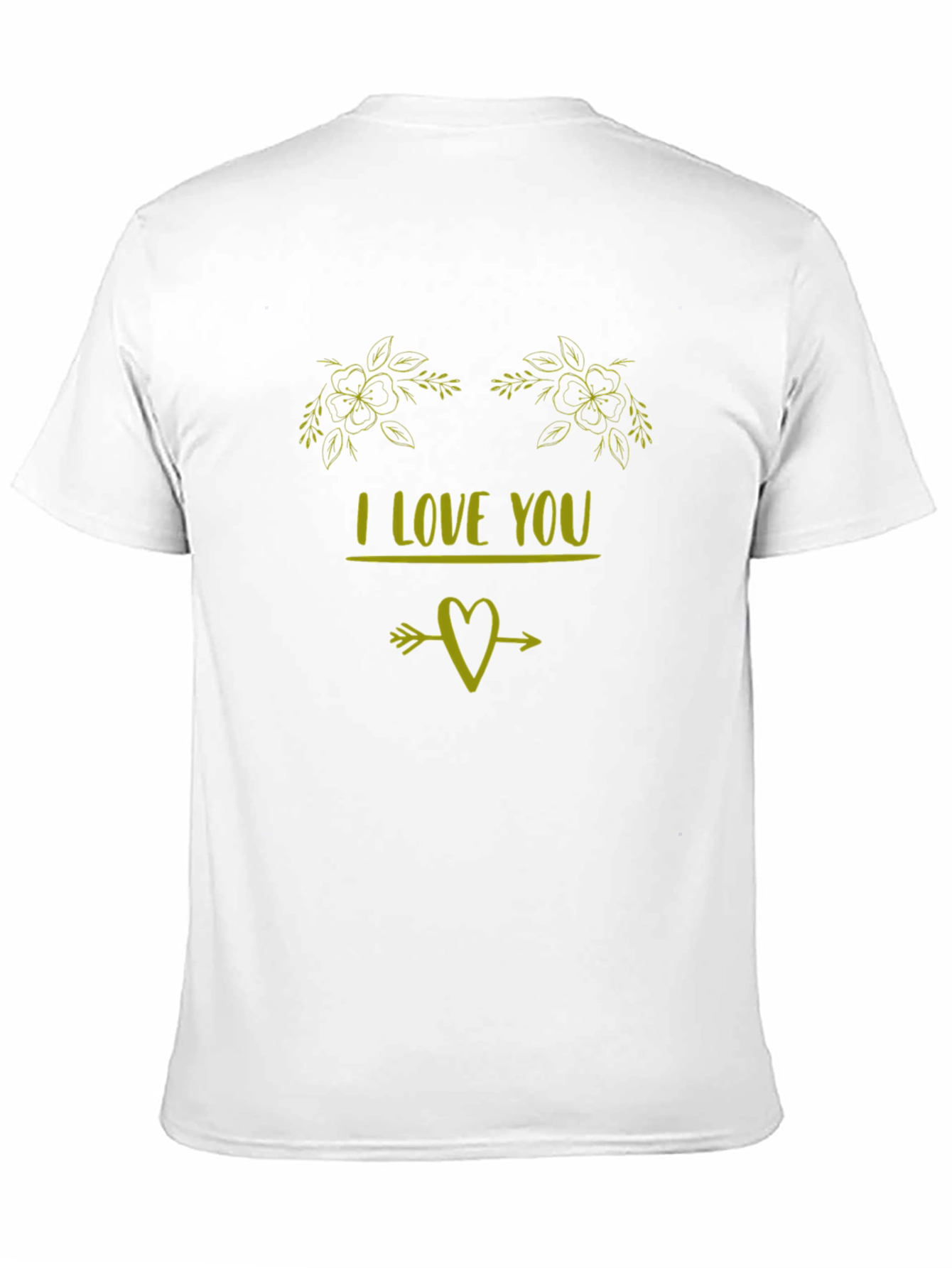 I Love You Graphic Tee - Black