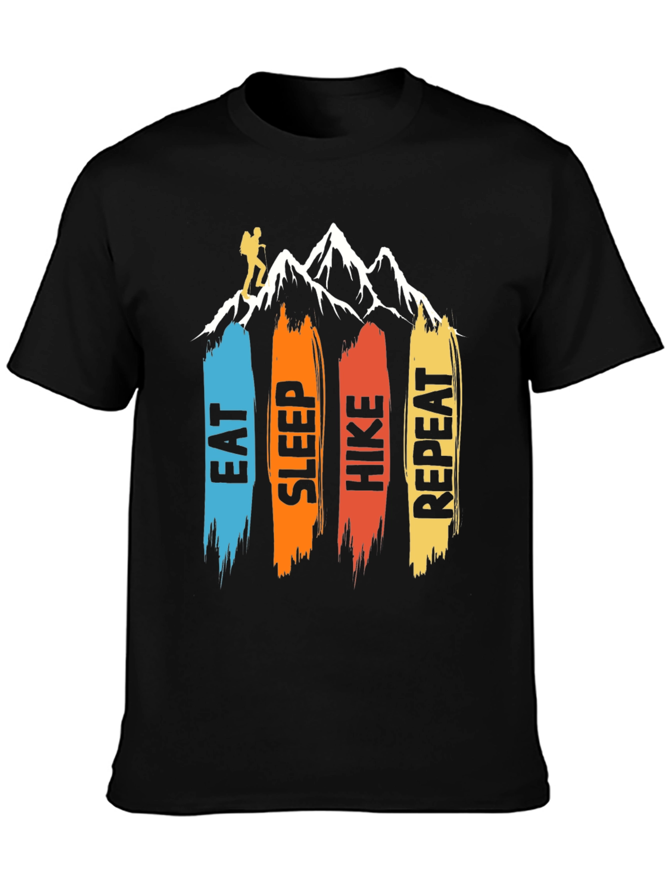 Eat Sleep Hike Repeat Graphic Tee