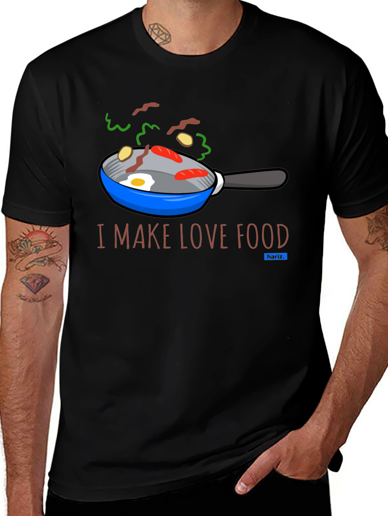 I Make Love Food T-Shirt