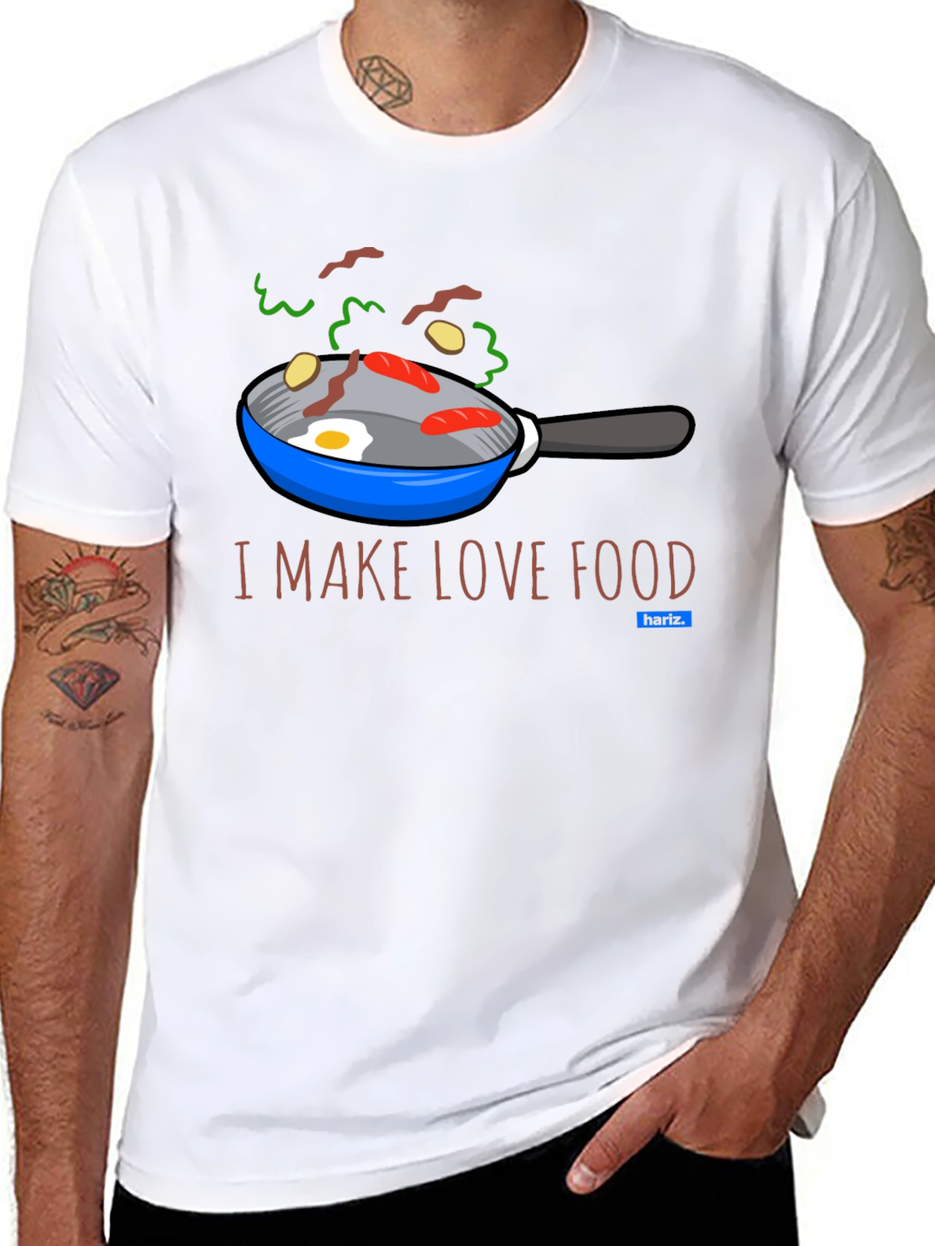 I Make Love Food T-Shirt